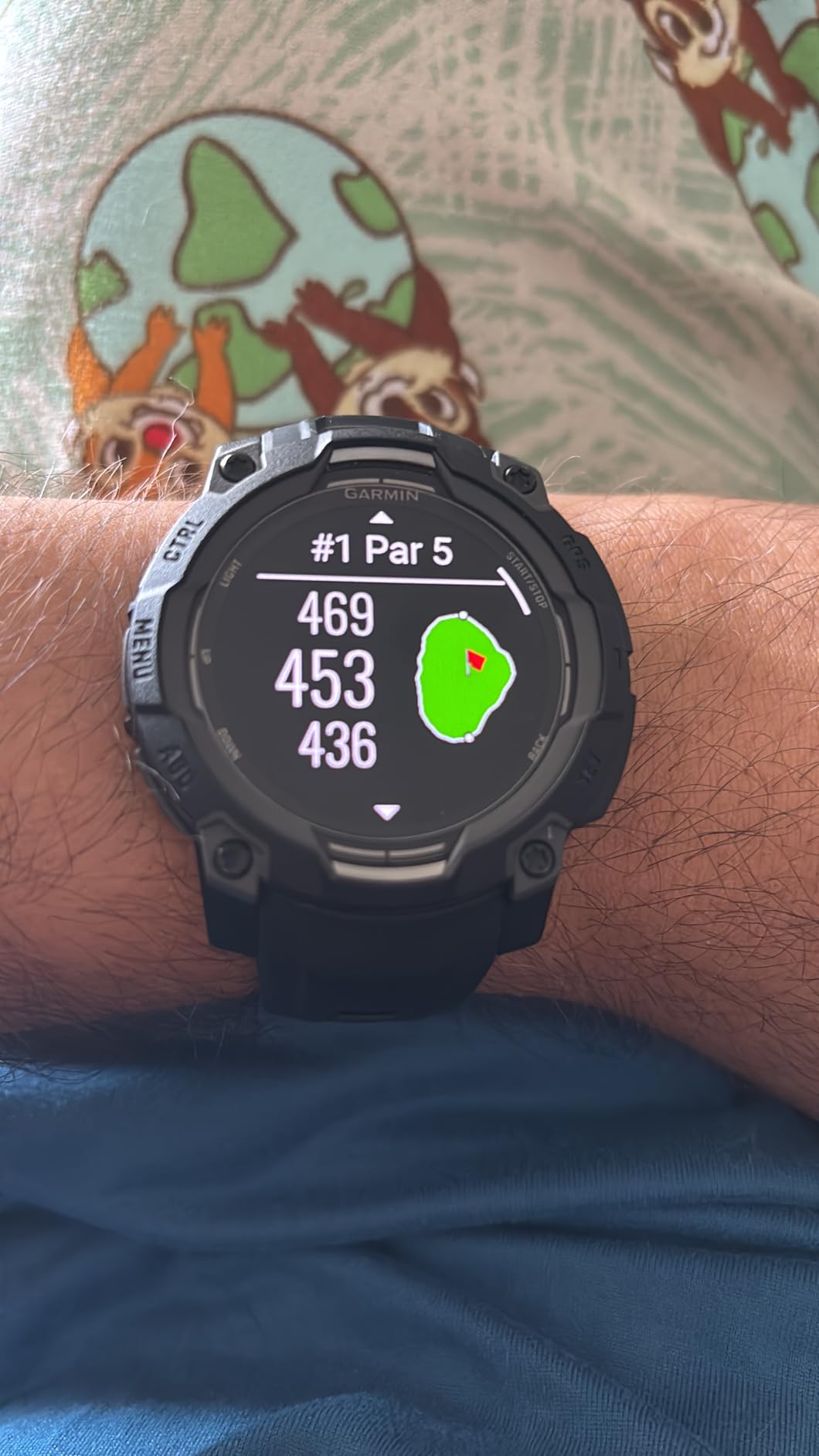 Garmin Instinct® 3 AMOLED, Rugged GPS Smartwatch, 45mm, Black customer photo 2