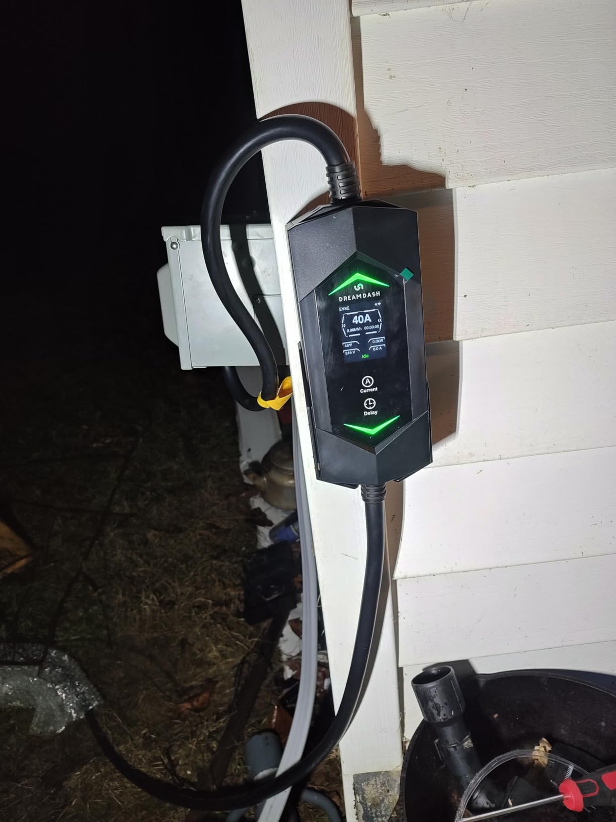 Level 2 EV Charger 40A(WiFi APP),240V NEMA 14-50P,J1772 Connector customer photo 2