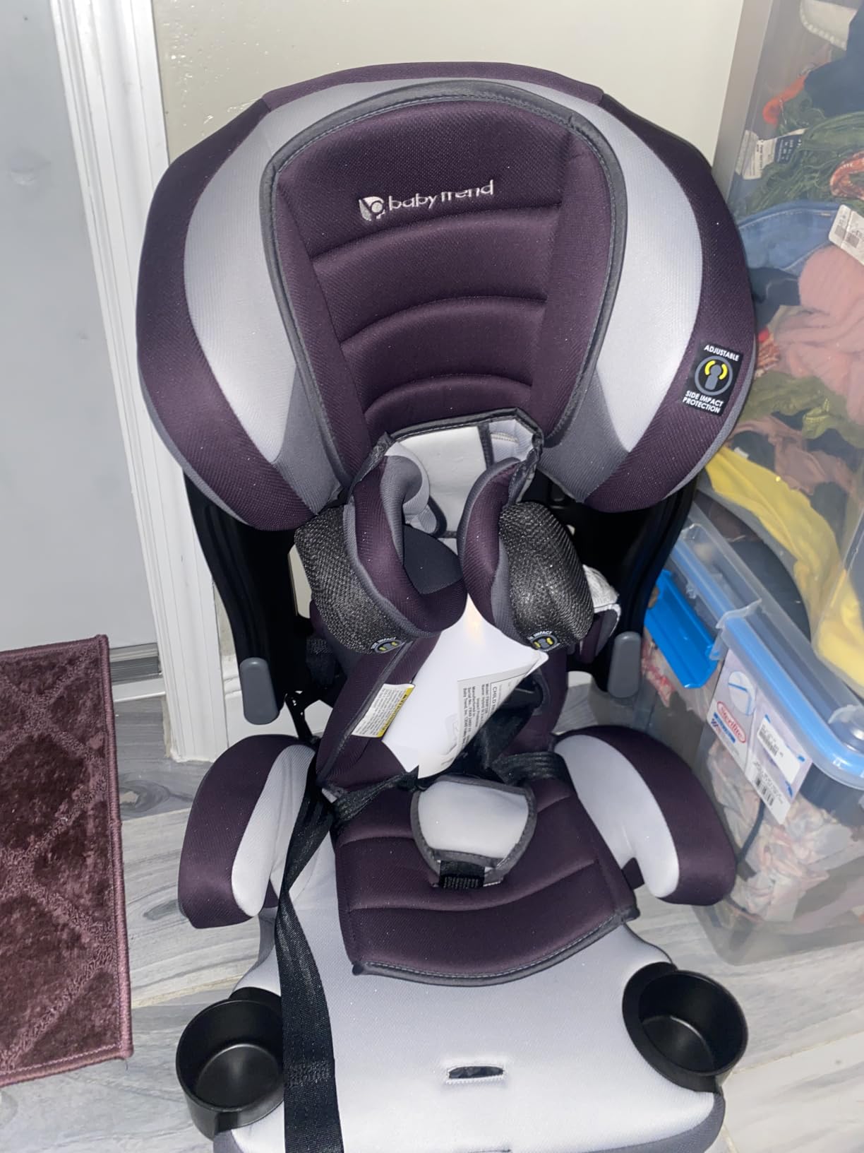 Baby Trend Hybrid SI 3-in-1 Combination Booster Seat, Hoboken Teal – Side-Impact Protection, 3-Stage Growth Design, Adjustable Headrest, Cushioned Comfort customer photo 1