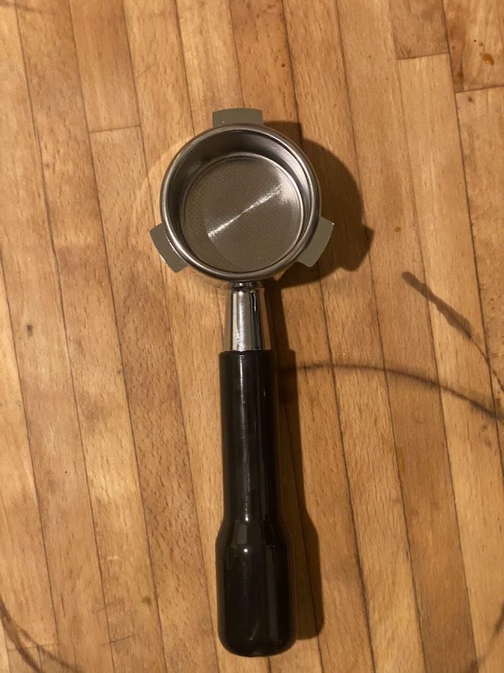 54mm Bottomless Portafilter for Breville BES870XL Barista Express Pro Touch | Compatible with Breville Espresso Machines BES880/450/870/878/876/840/881, 3-Ear Portafilter with 18g Basket customer photo 1