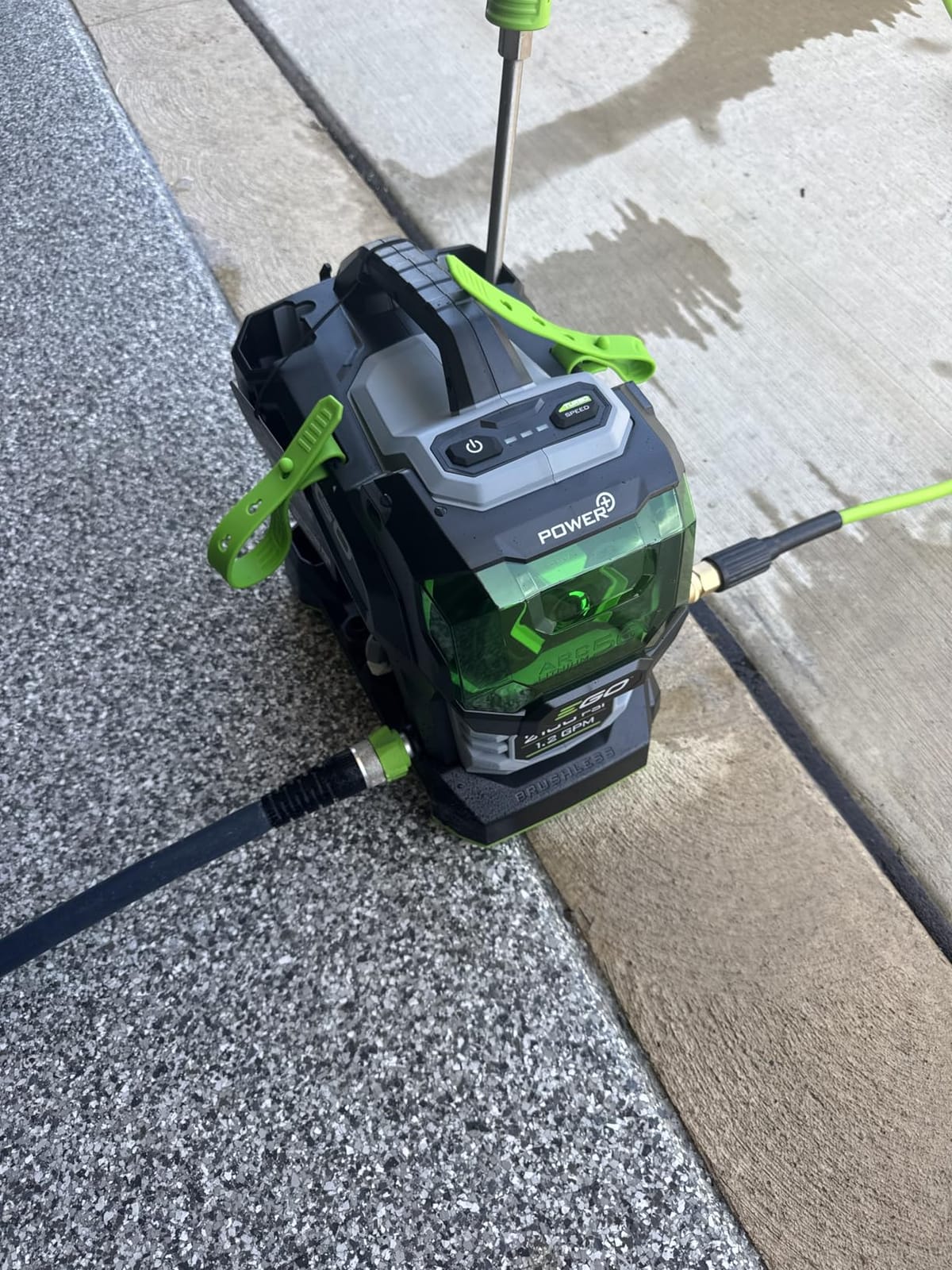 EGO Power+ Electric Pressure Washer, 2100 PSI Power Washer, Battery and Charger Not Included - HPW2100 customer photo 2
