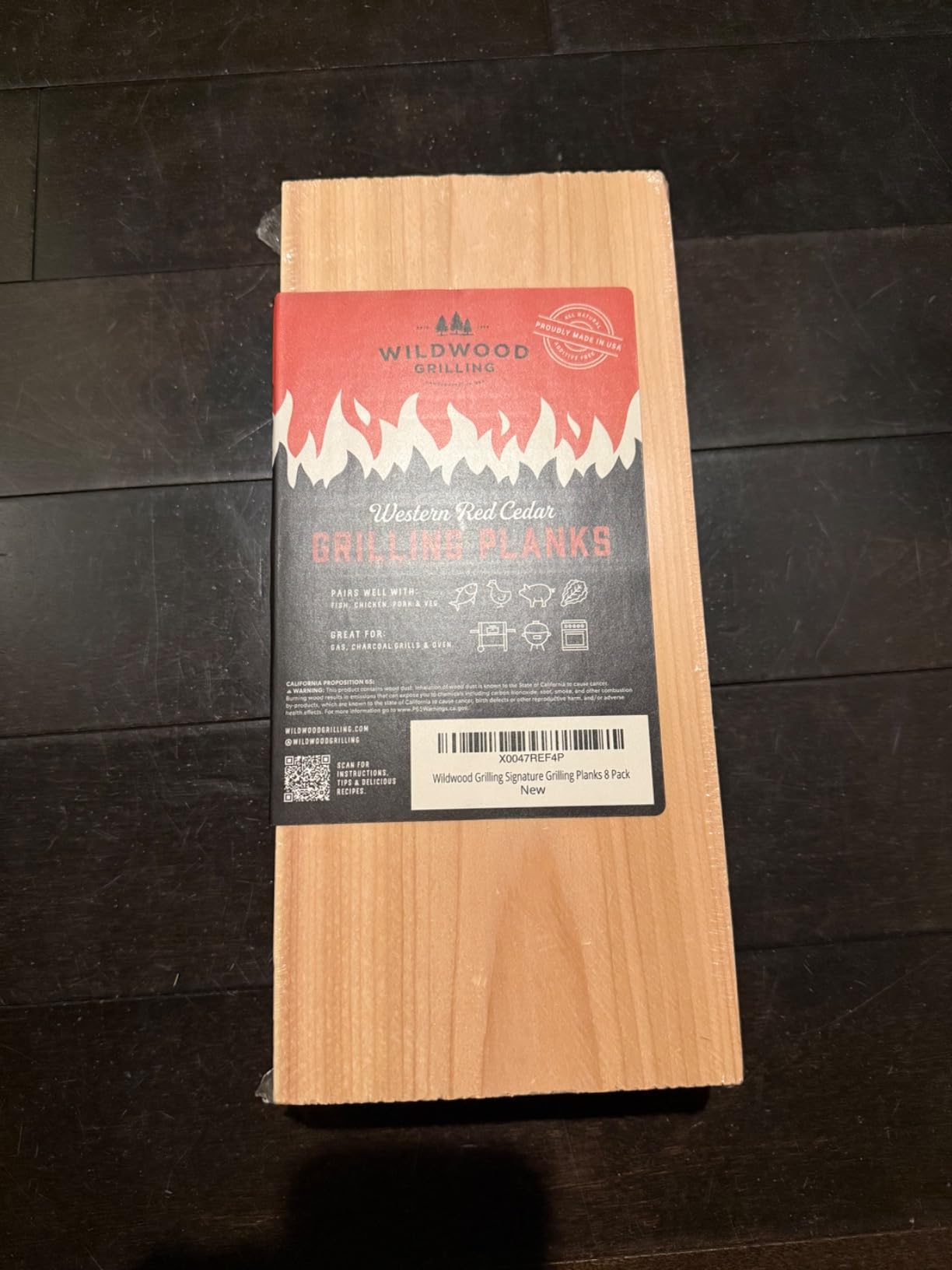 Cedar Grilling Planks (12-Pack): 5x11-2-4 Servings Each, USA-Made customer photo 1