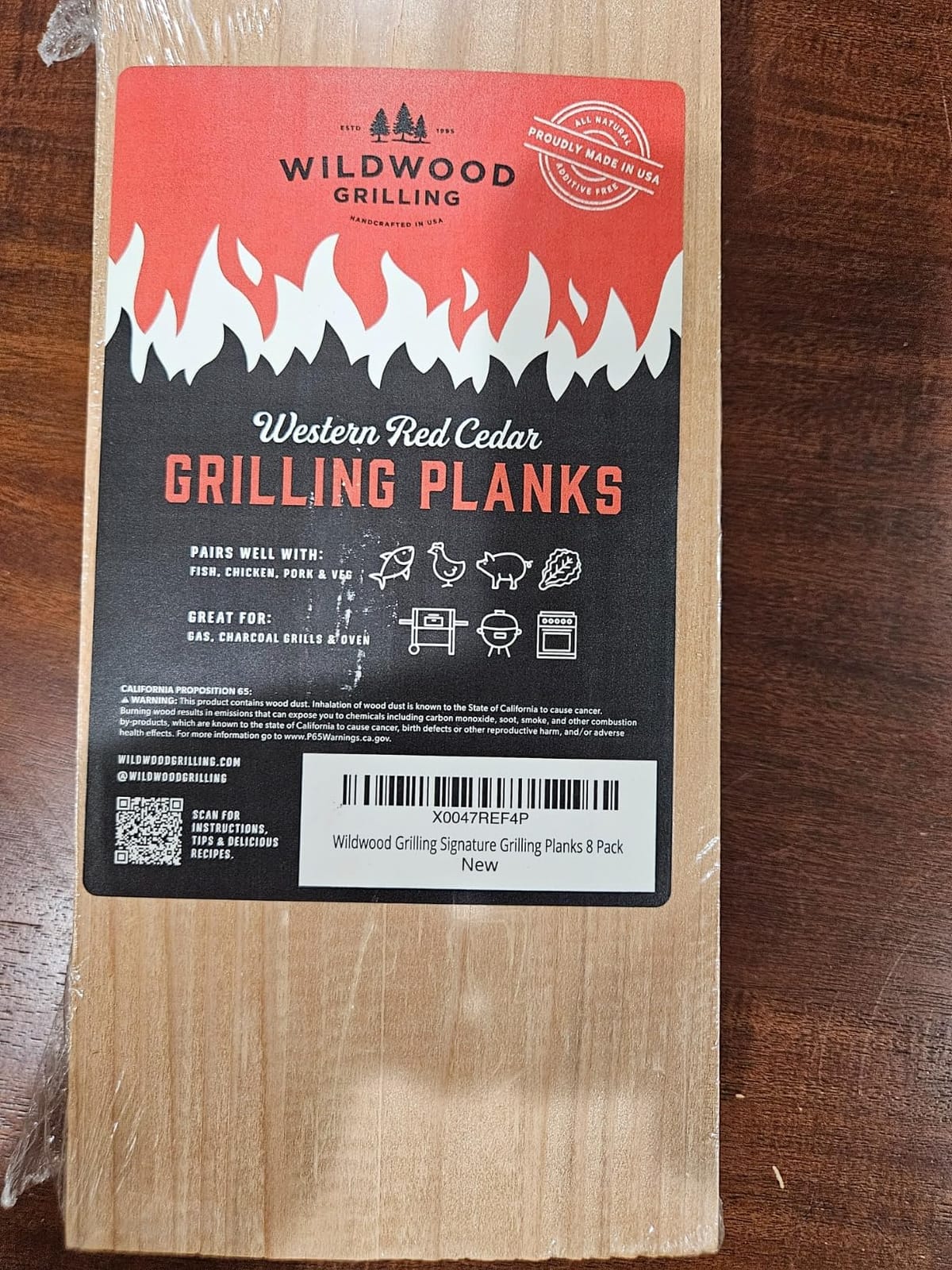 Cedar Grilling Planks (12-Pack): 5x11-2-4 Servings Each, USA-Made customer photo 2