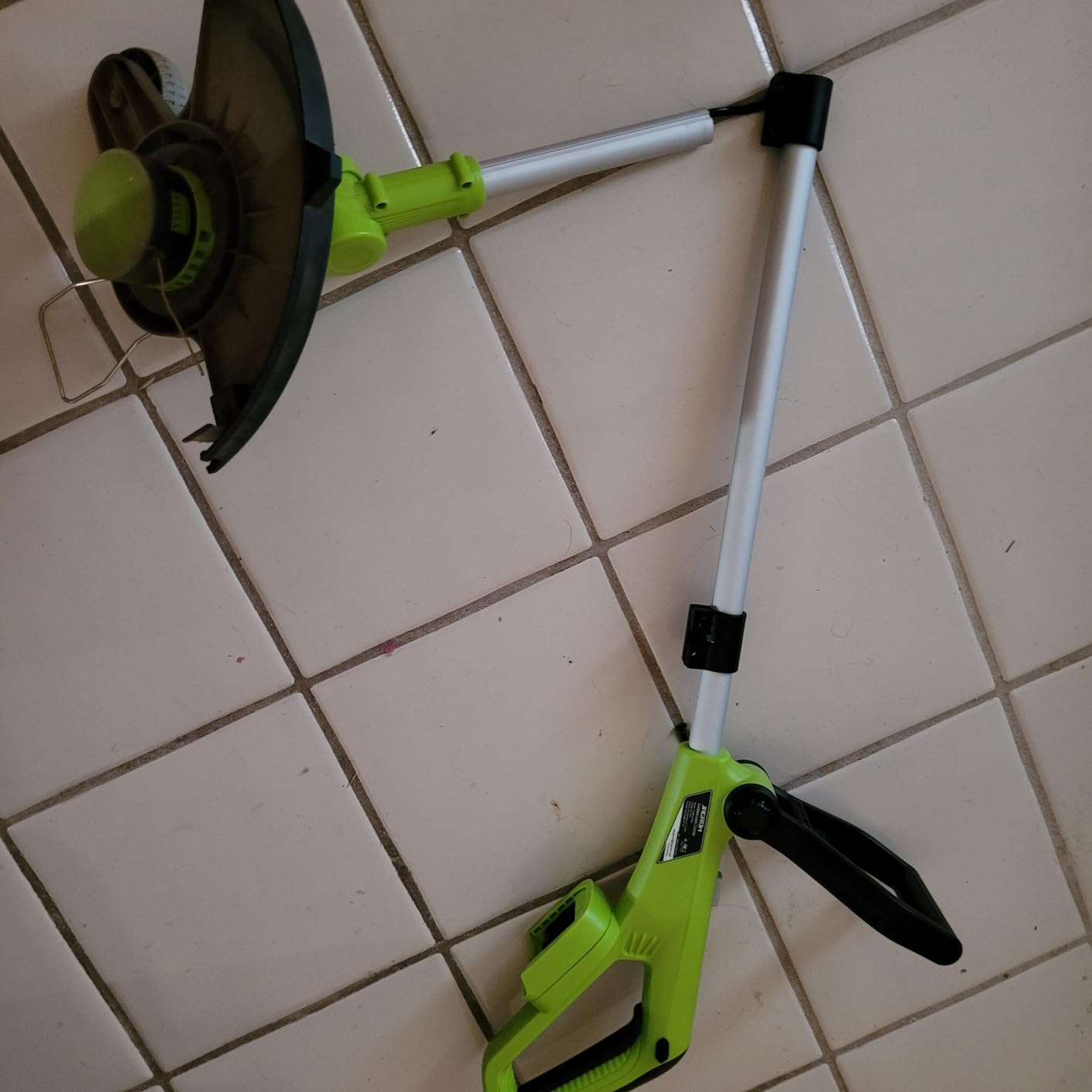 Electric String Trimmer Cordless with 2.0Ah Battery & Charger 20V Lawn Tool customer photo 2