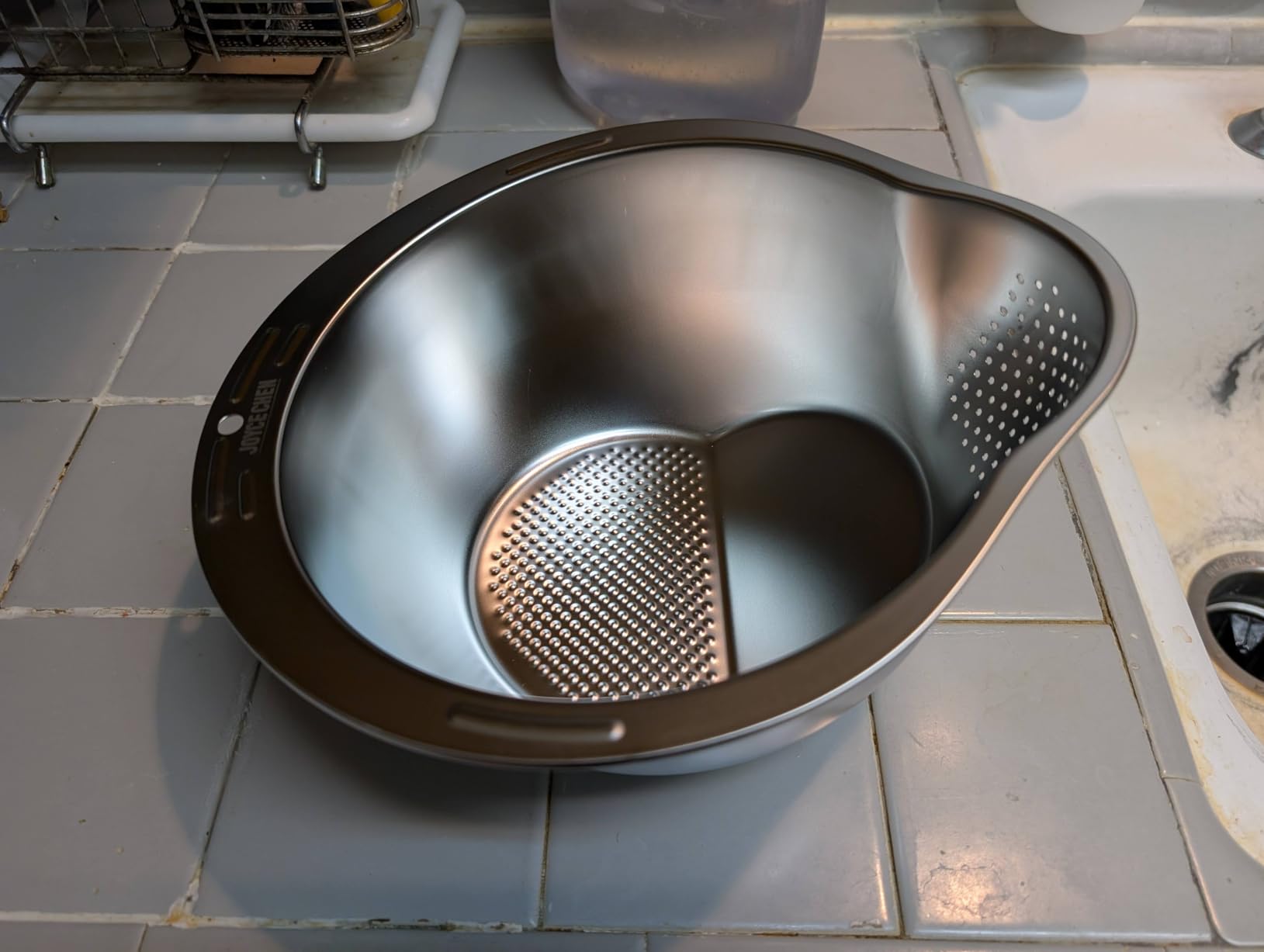 Joyce Chen Stainless Steel Rice Strainer Bowl Rice Washer Colander customer photo 1