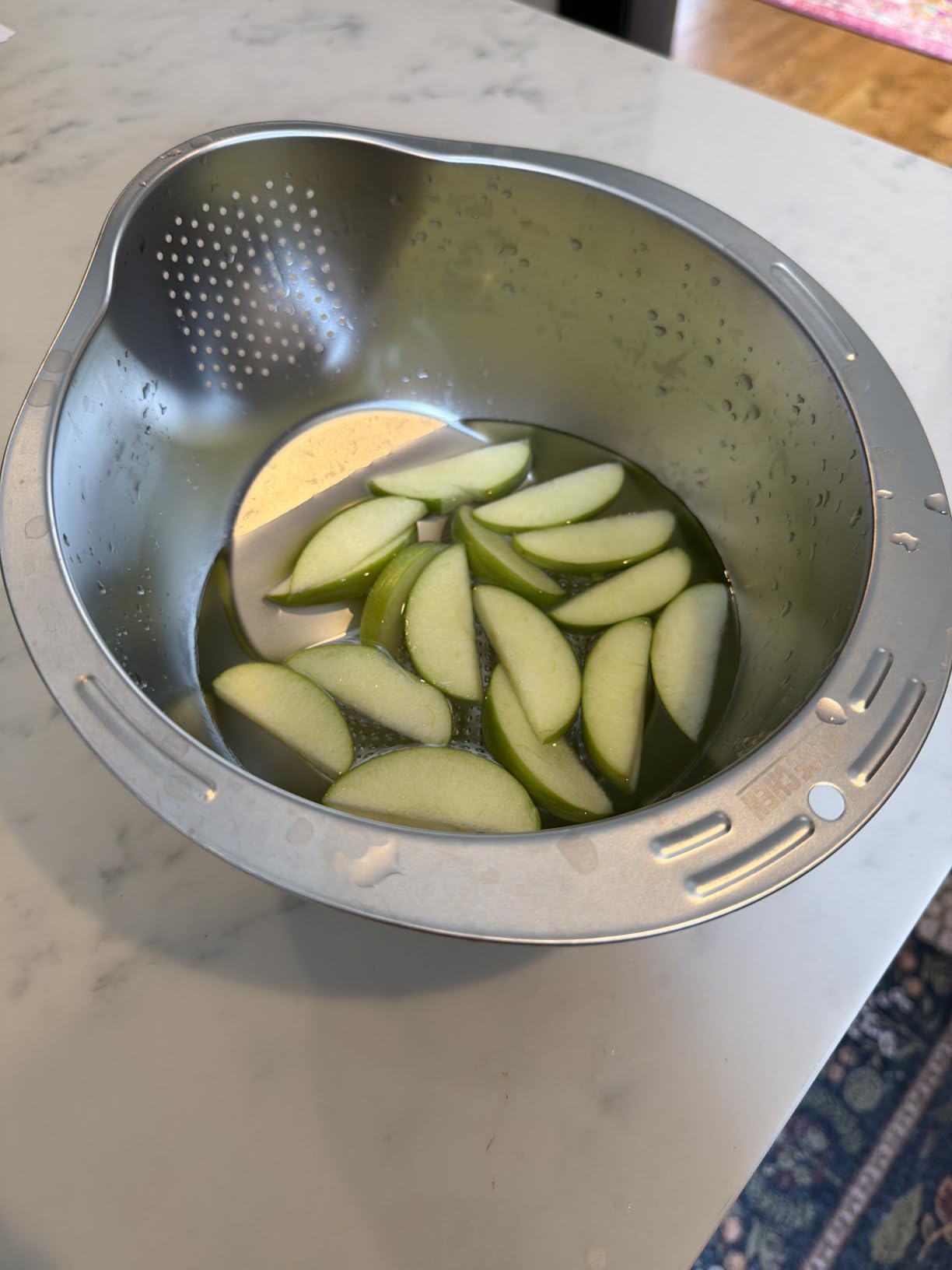 Joyce Chen Stainless Steel Rice Strainer Bowl Rice Washer Colander customer photo 2