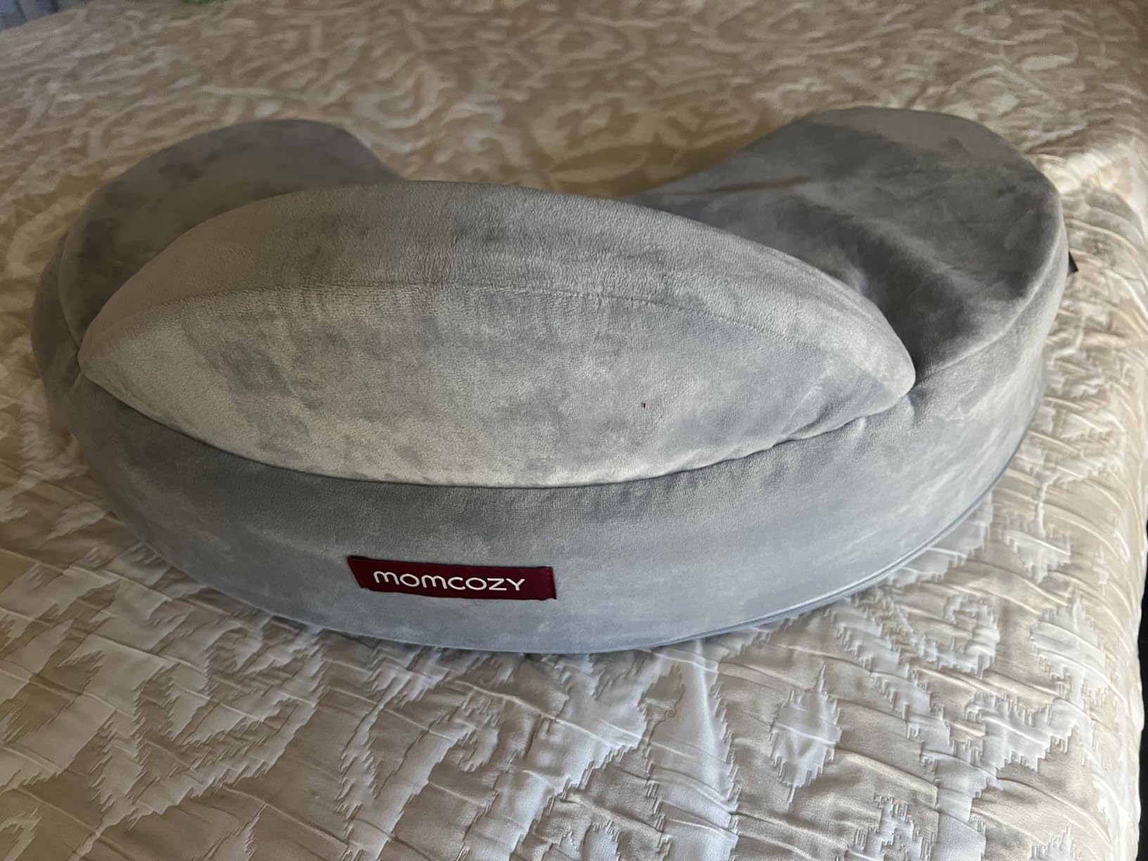 Momcozy Cozylite Nursing Pillow for Breastfeeding - Supportive Memory Foam customer photo 1