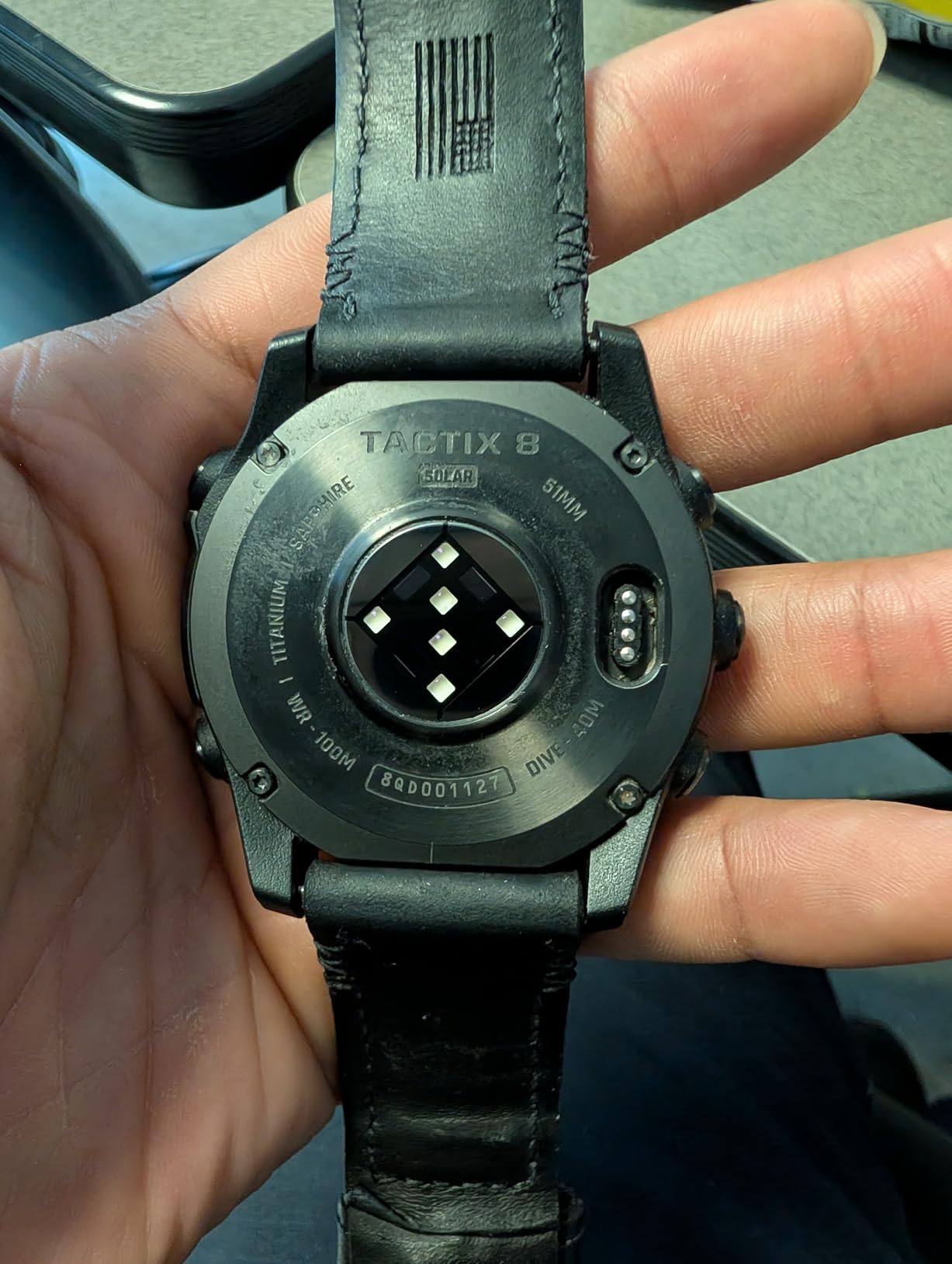 Garmin tactix® 8 Solar, Premium Tactical GPS Smartwatch, 51mm customer photo 1