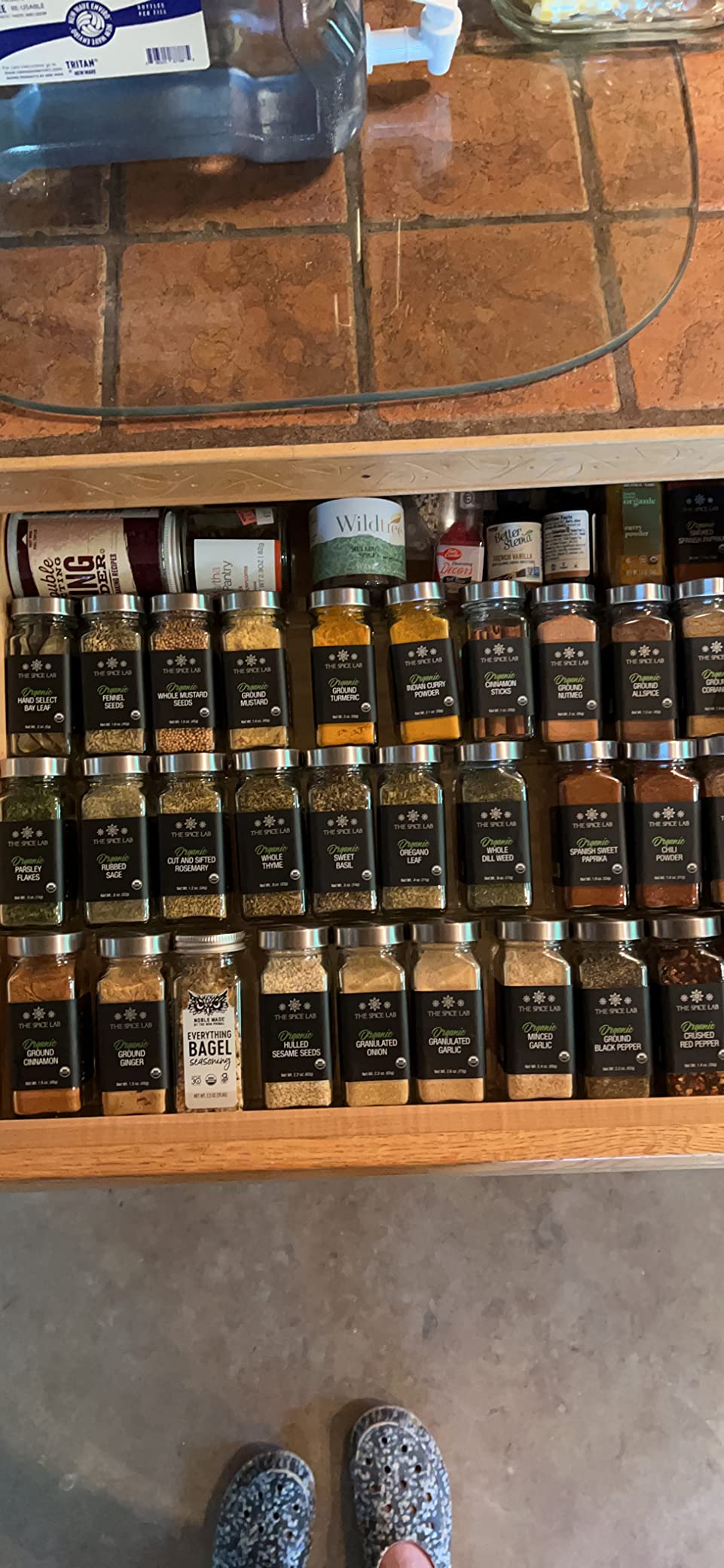 The Spice Lab Organic Spices and Seasonings Set, 24 Jars Spice Variety Pack customer photo 1