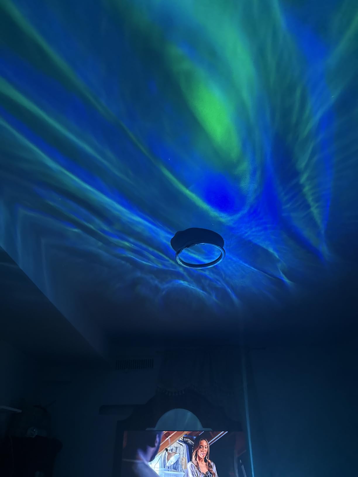 Star Projector,Northern Lights Projector,with Bluetooth Speaker,White Noise customer photo 2