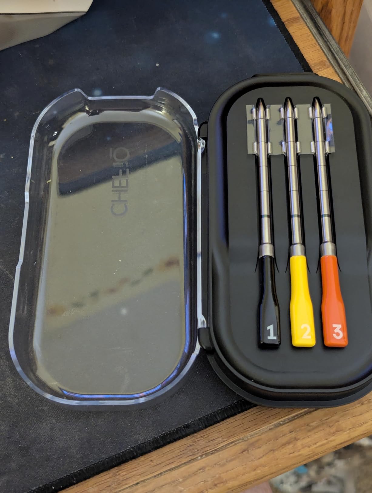 CHEF iQ Sense | Smart Wireless Meat Thermometer | Ultra-Thin Probe | WiFi Unlimited Range | 1000°F Heat Safe | 5 Sensors | BBQ, Grill, Oven, Smoker, Air Fryer | Gen3 customer photo 2