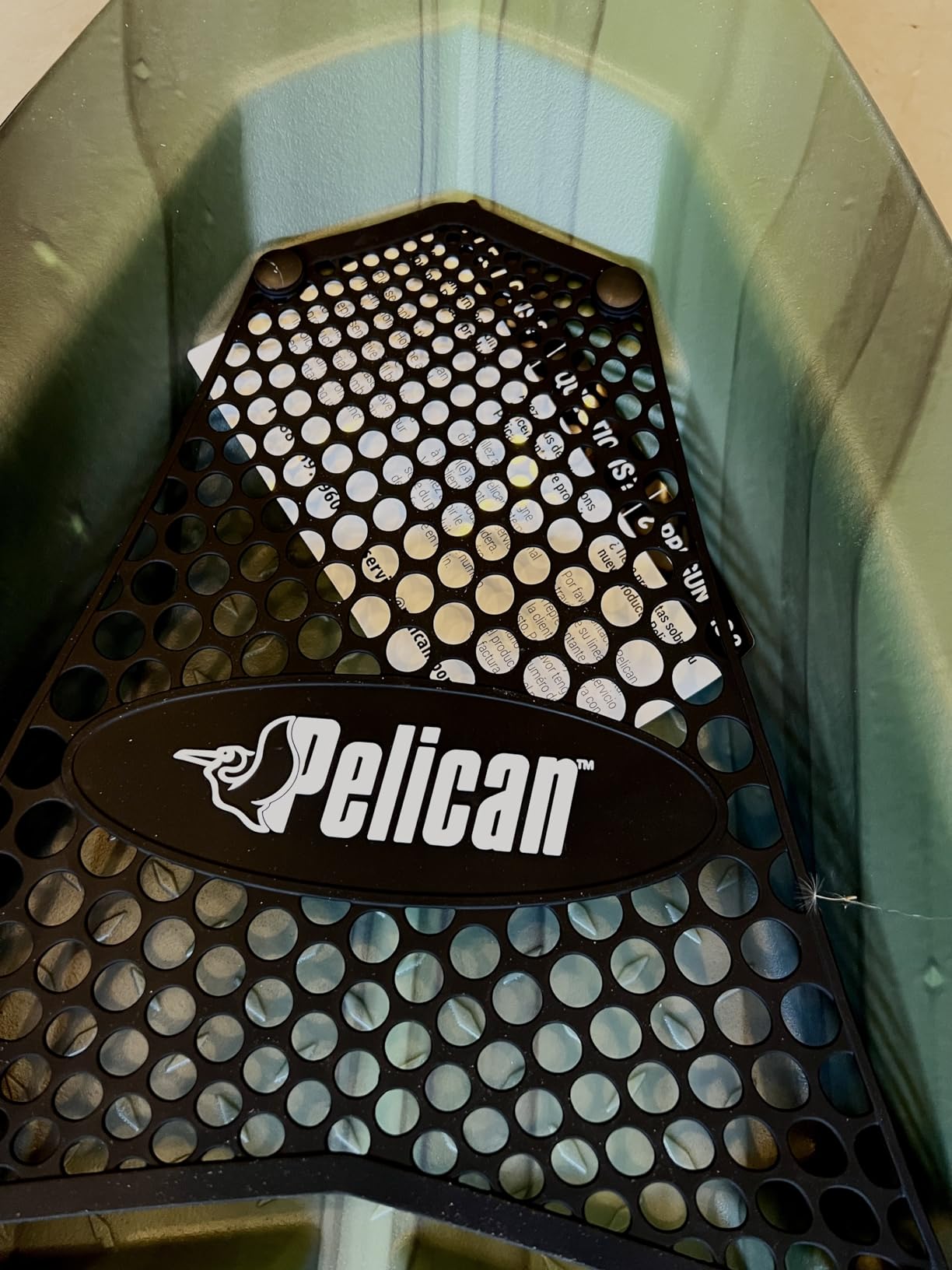 Pelican Sentinel 100X - Angler Sit on top Fishing Kayak - Lightweight - Ergolounge Seating System customer photo 2