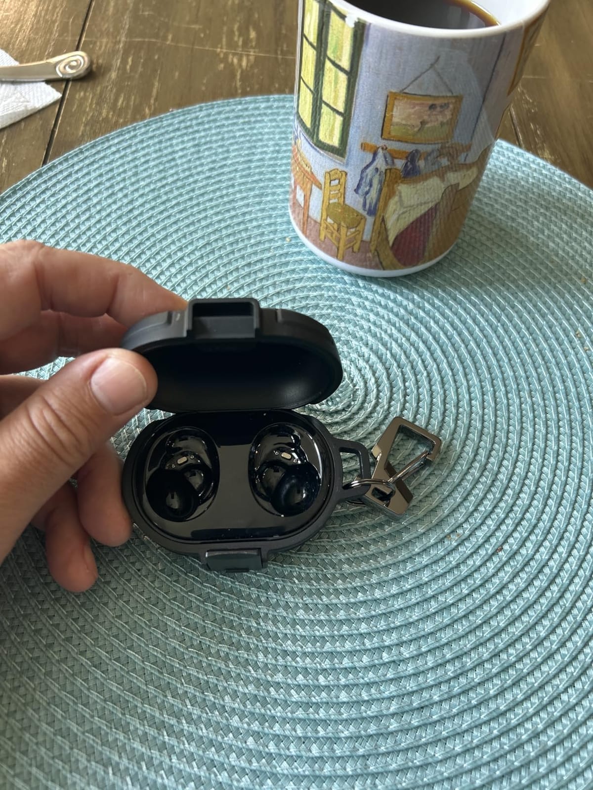 Bose QuietComfort Earbuds - True Wireless Bluetooth Earbuds with Active Noise Cancellation and Mic, USB-C Charging, IPX4 Rating, Up to 8.5 Hours of Playtime, Twilight Blue - Limited Edition Color customer photo 1