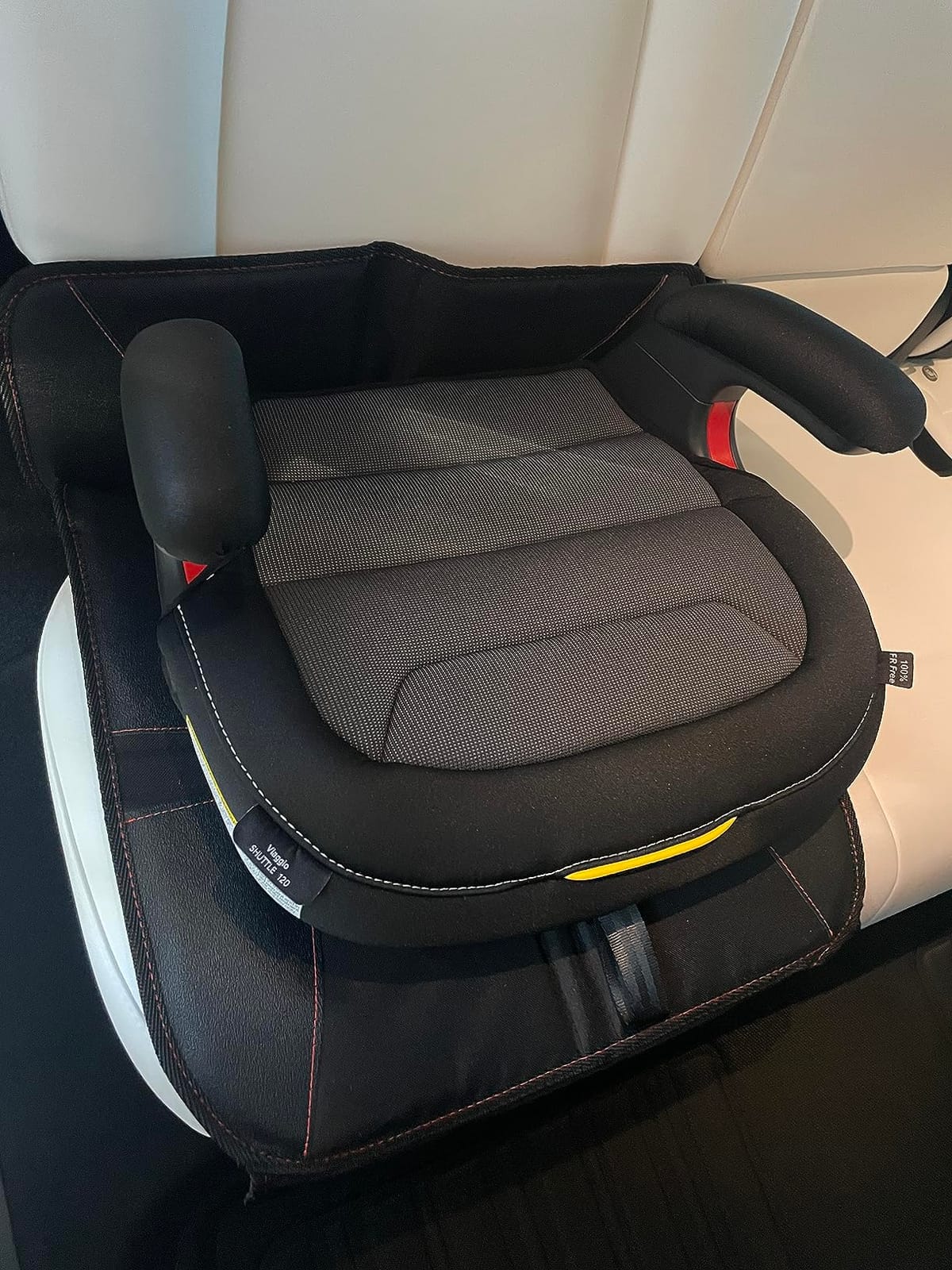 PEG Viaggio Shuttle – Backless Booster Car Seat – Astral (Beige) customer photo 1