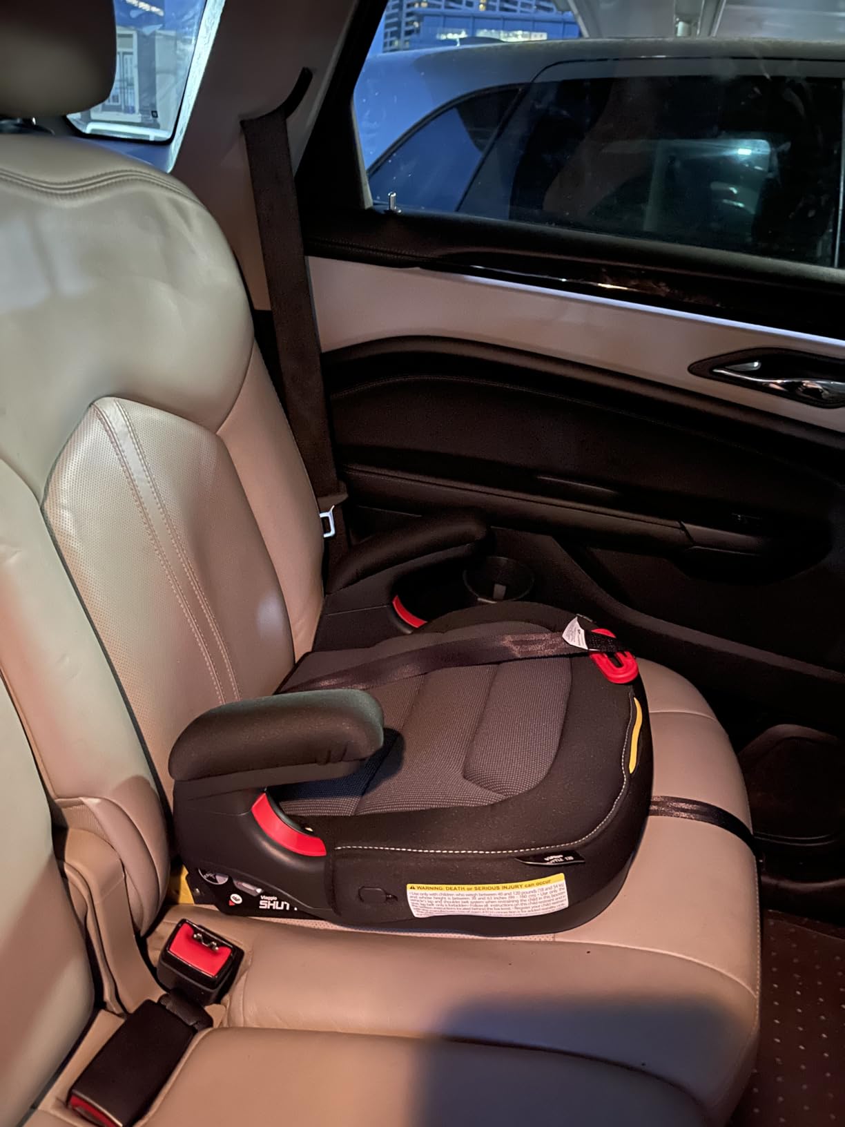PEG Viaggio Shuttle – Backless Booster Car Seat – Astral (Beige) customer photo 2