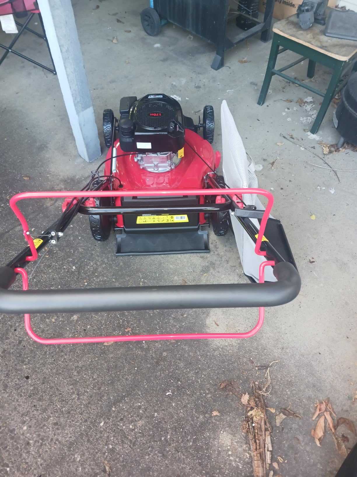 PowerSmart 21-inch 140cc 2-in-1 Self Propelled Gas Lawn Mower customer photo 2