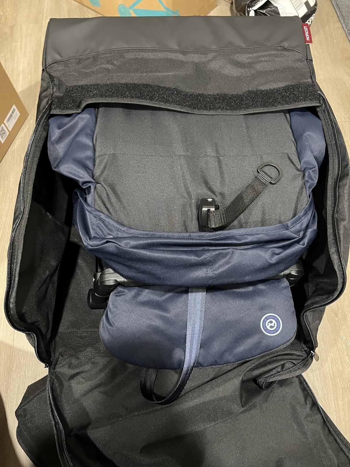 Momcozy ClickGo Stroller Travel Bag for Airplane, Handheld or Backpack customer photo 2