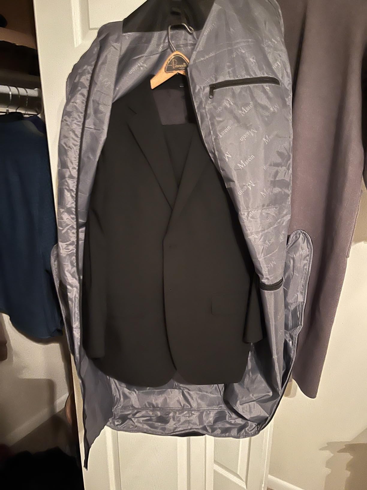 MATEIN Suit Garment Bag for Travel, Large Garment Bags for Hanging Clothes customer photo 1