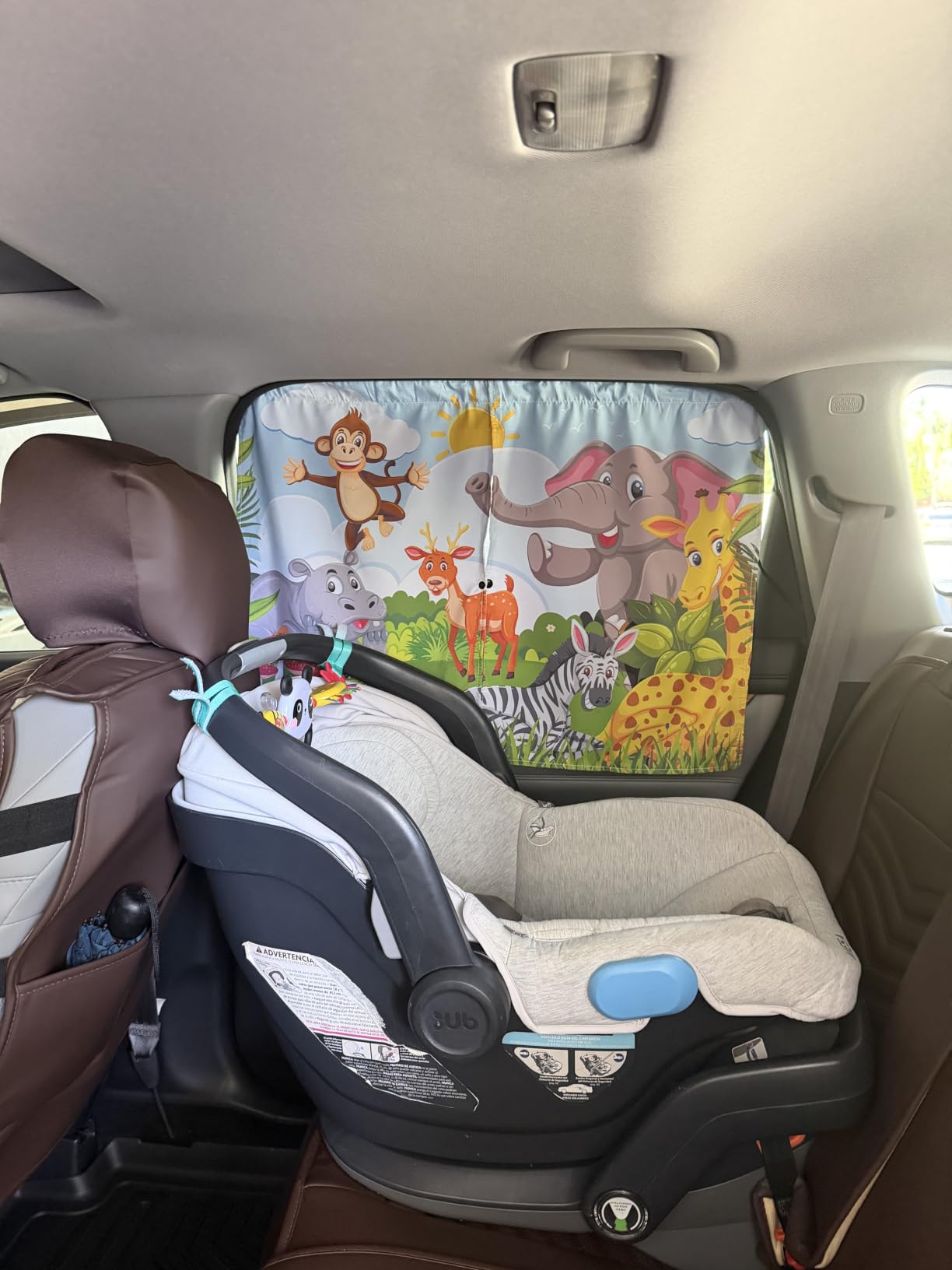 Car Window Shades, [Upgraded] 8 Strong Magnets Magnetic Side Window Sun Shade [2 Pack] - Dual Layer UV Ray Protection Car Sunshade for Baby, Kids & Pets - Universal Fit for SUV, Sedan & Trucks customer photo 2