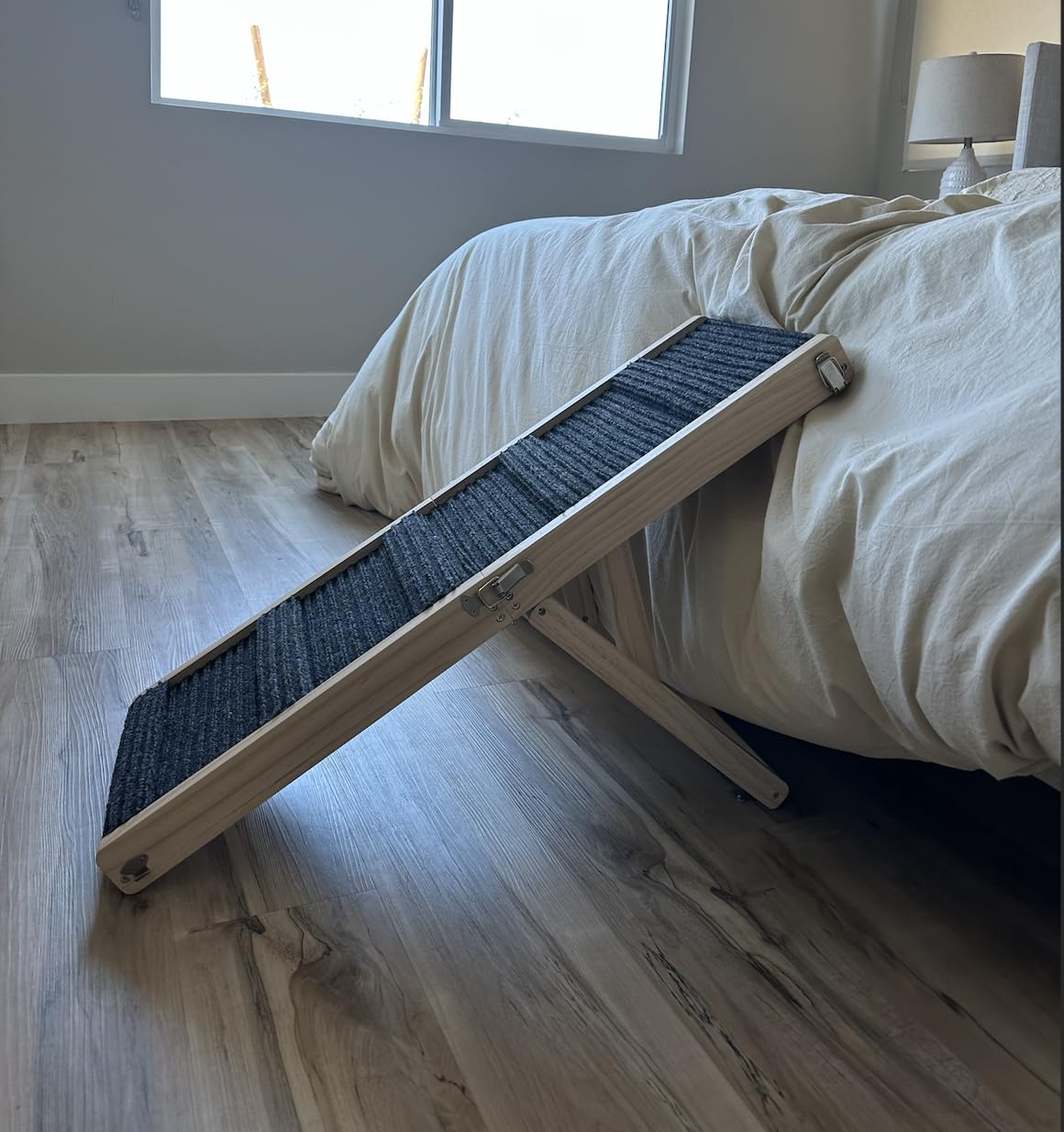 Pawaboo 2026 Upgraded Small Dog Ramp for Couch Foldable, 5 Ajustable Height customer photo 1