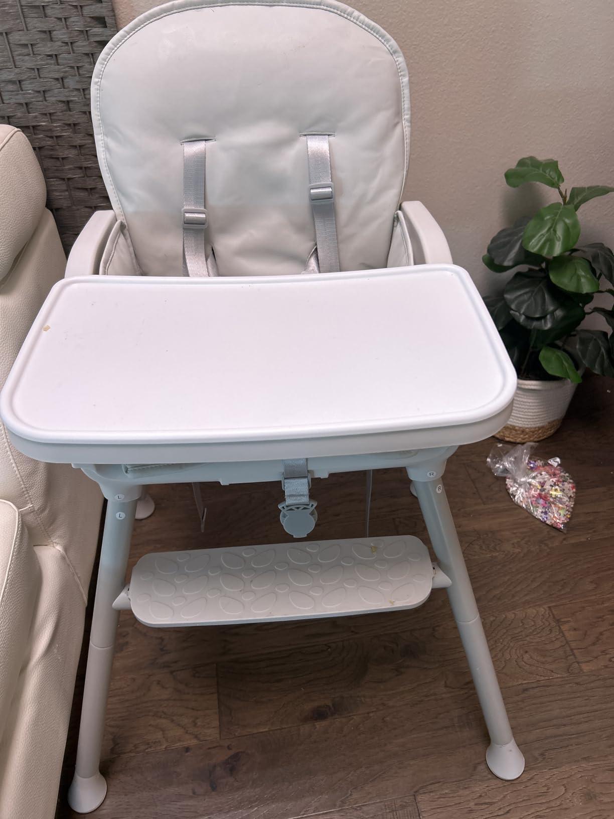 Obee Odee 3-in-1 Portable Baby High Chair for Babies and Toddlers (Grey) customer photo 2