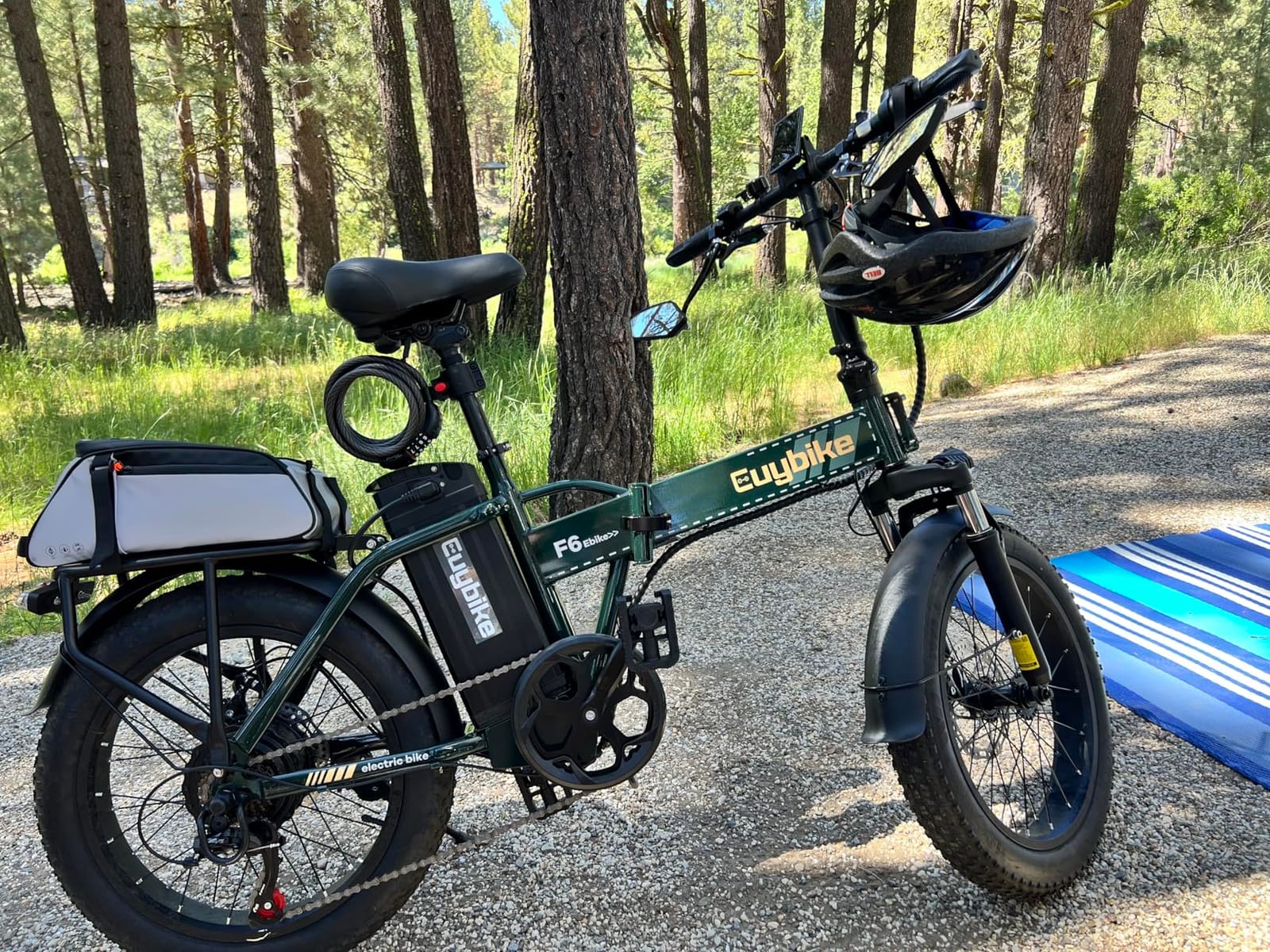 Foldable Electric Bike for Adults, 48V 20Ah Removable Lithium Battery up to 80Miles, 20