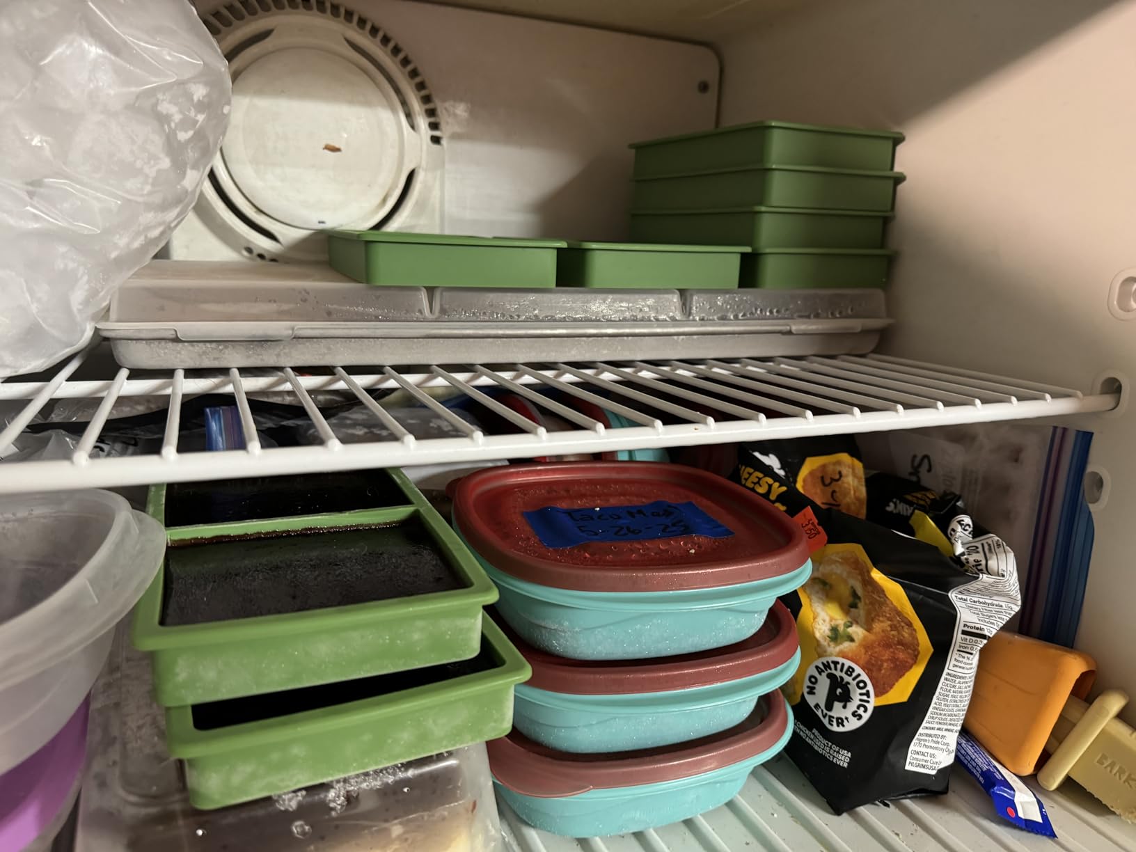 Silicone Tray Dividers for Harvest Right Freeze Dryer Medium and Small Trays, 16 Pieces Green Silicone trays for Harvest right freeze dryer accessories customer photo 1