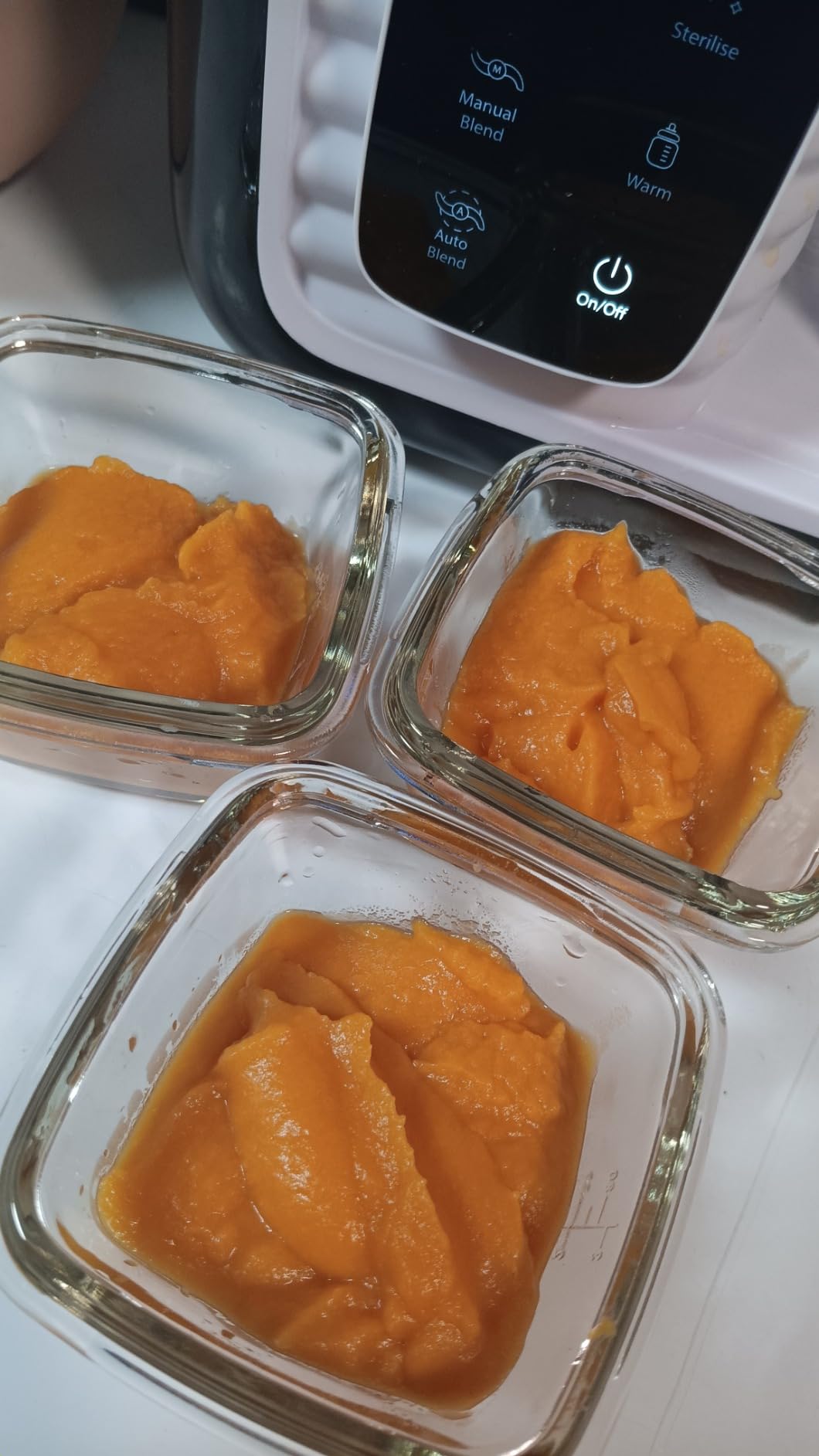 MOMYEASY Baby Food Maker, Baby Food Processor with Steam & Grinding customer photo 2