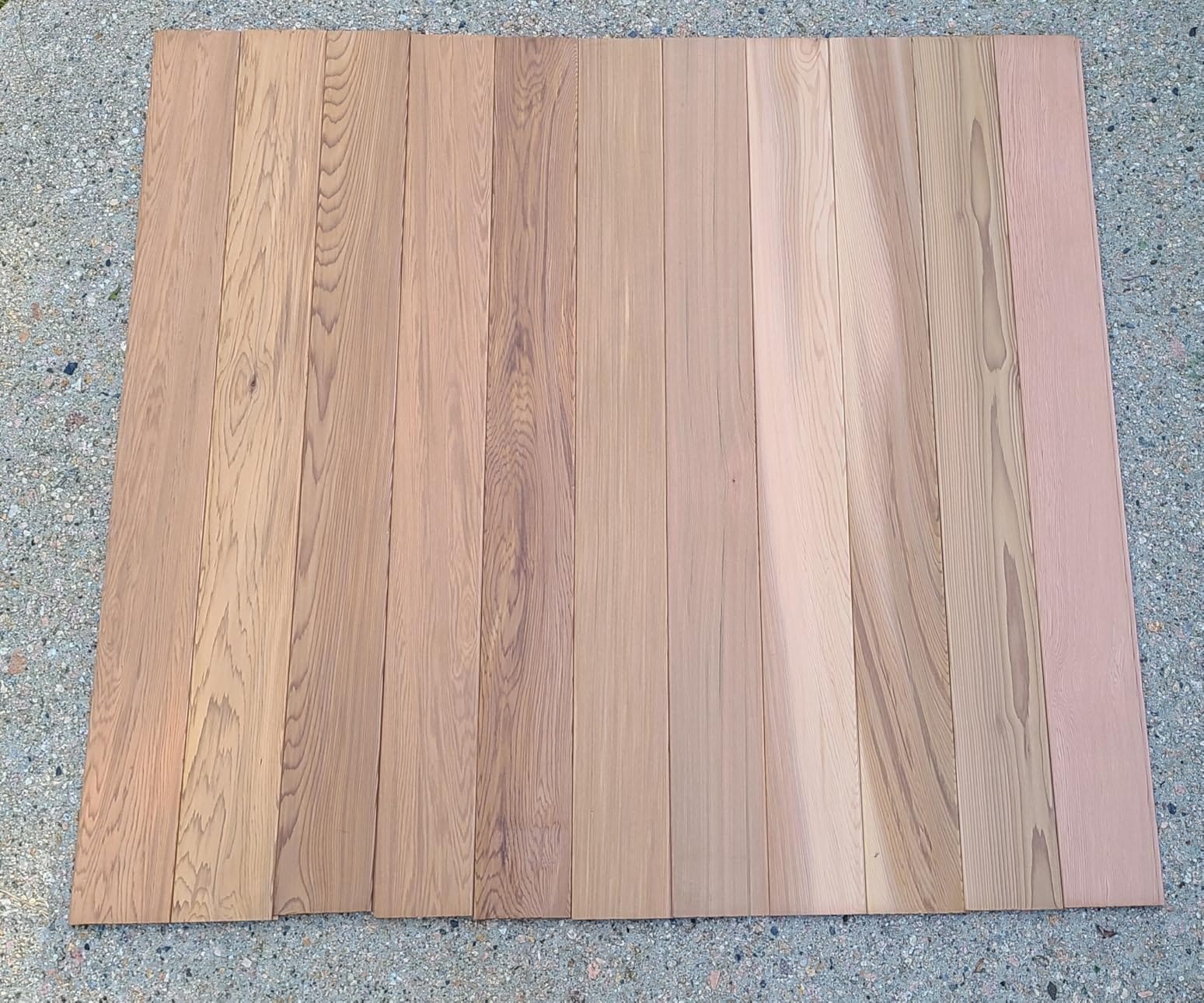 bingaai Cedar Tongue and Groove Wall Panels - 1/2