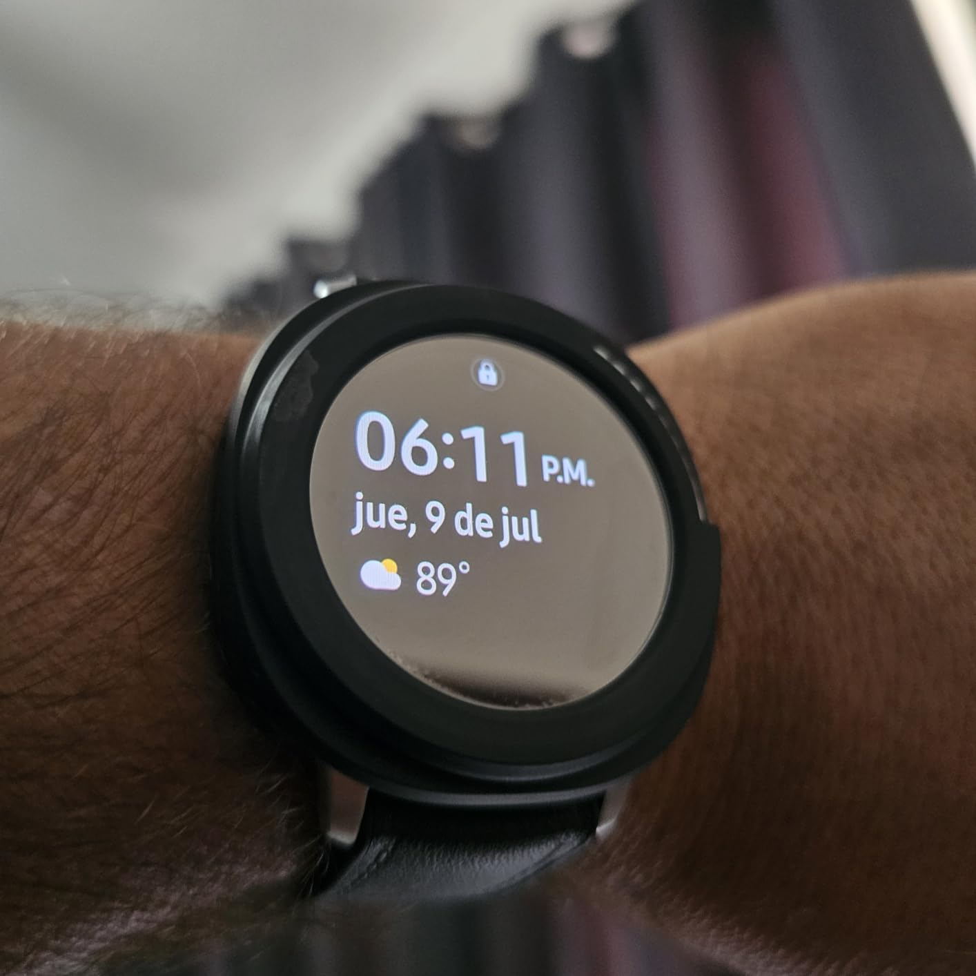 Samsung Galaxy Watch 8 Classic (2025), Black, 46mm, Bluetooth Smartwatch customer photo 1