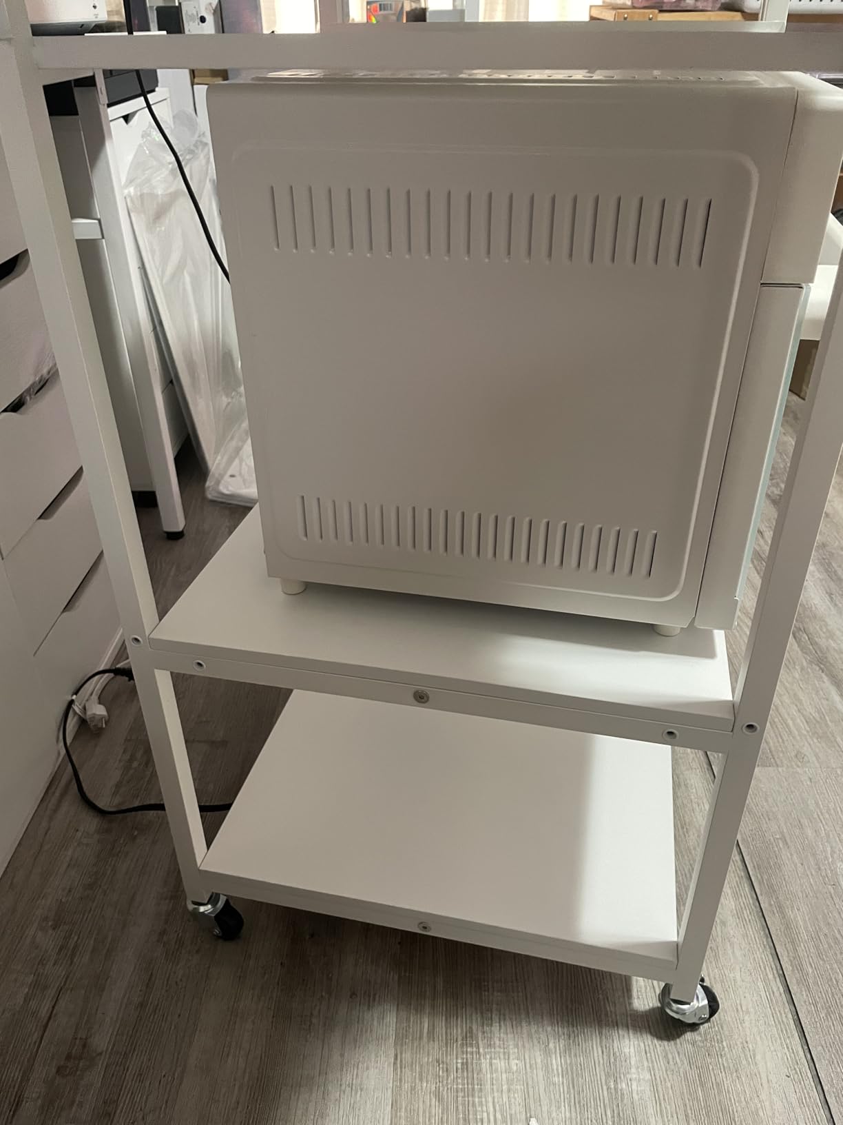 Crafit Extra Large Heat Press Table with Vinyl Storage, Foldable Stand customer photo 1