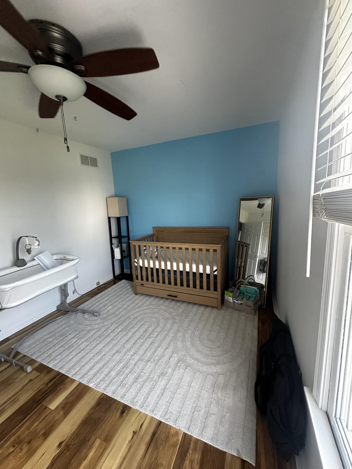 Graco Tristan 5-in-1 Convertible Crib with Drawer, Driftwood | GREENGUARD Gold Certified, Fits Standard Crib Mattress, Premium Handle, Converts to Toddler Bed, Daybed, and Full-Size Bed customer photo 1