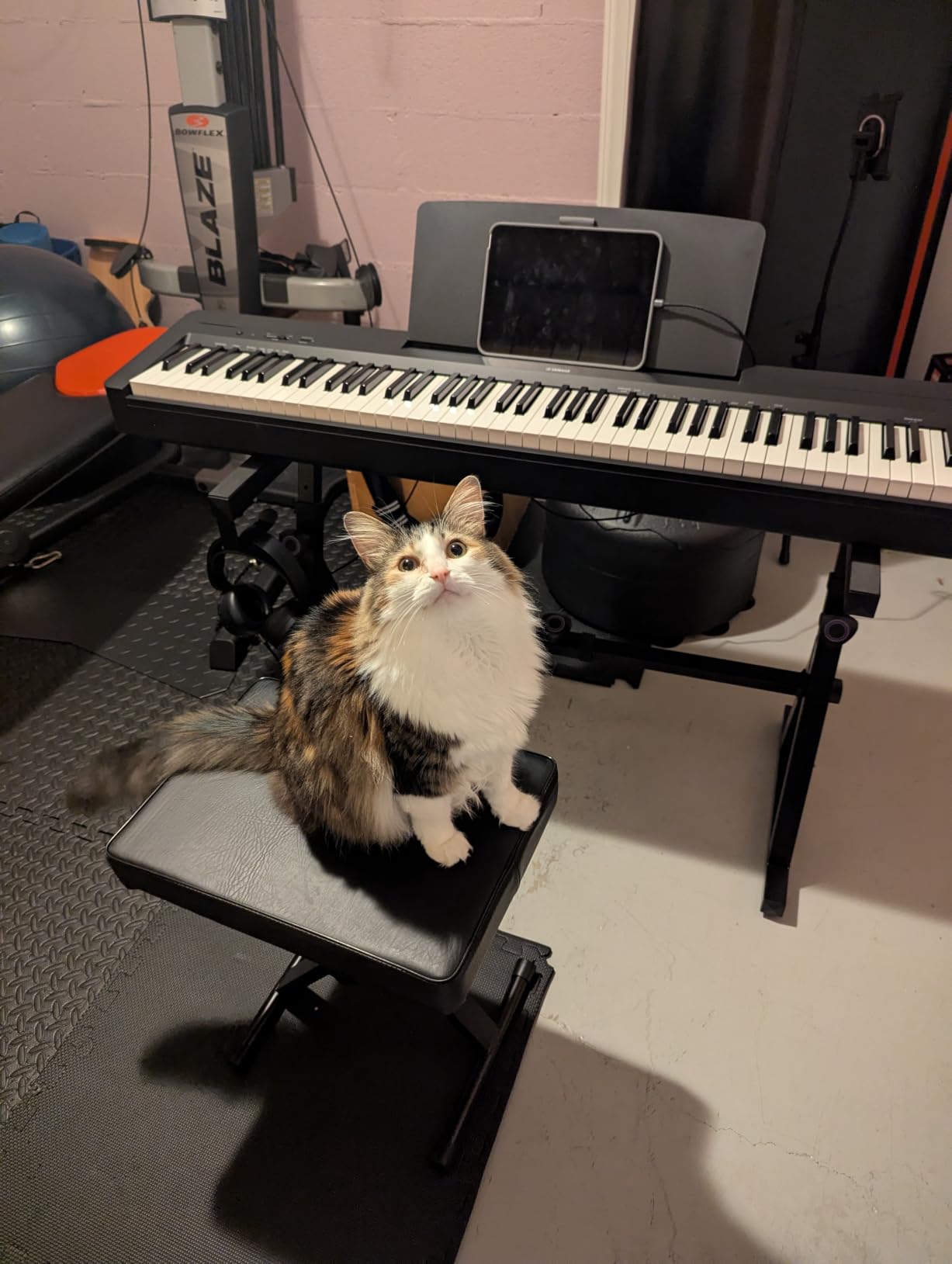 Yamaha P145BT 88-Key Digital Piano with Weighted Keys, Compact Design, Bluetooth, Music Rest, Sustain Foot Switch, and Built-in Speakers customer photo 2