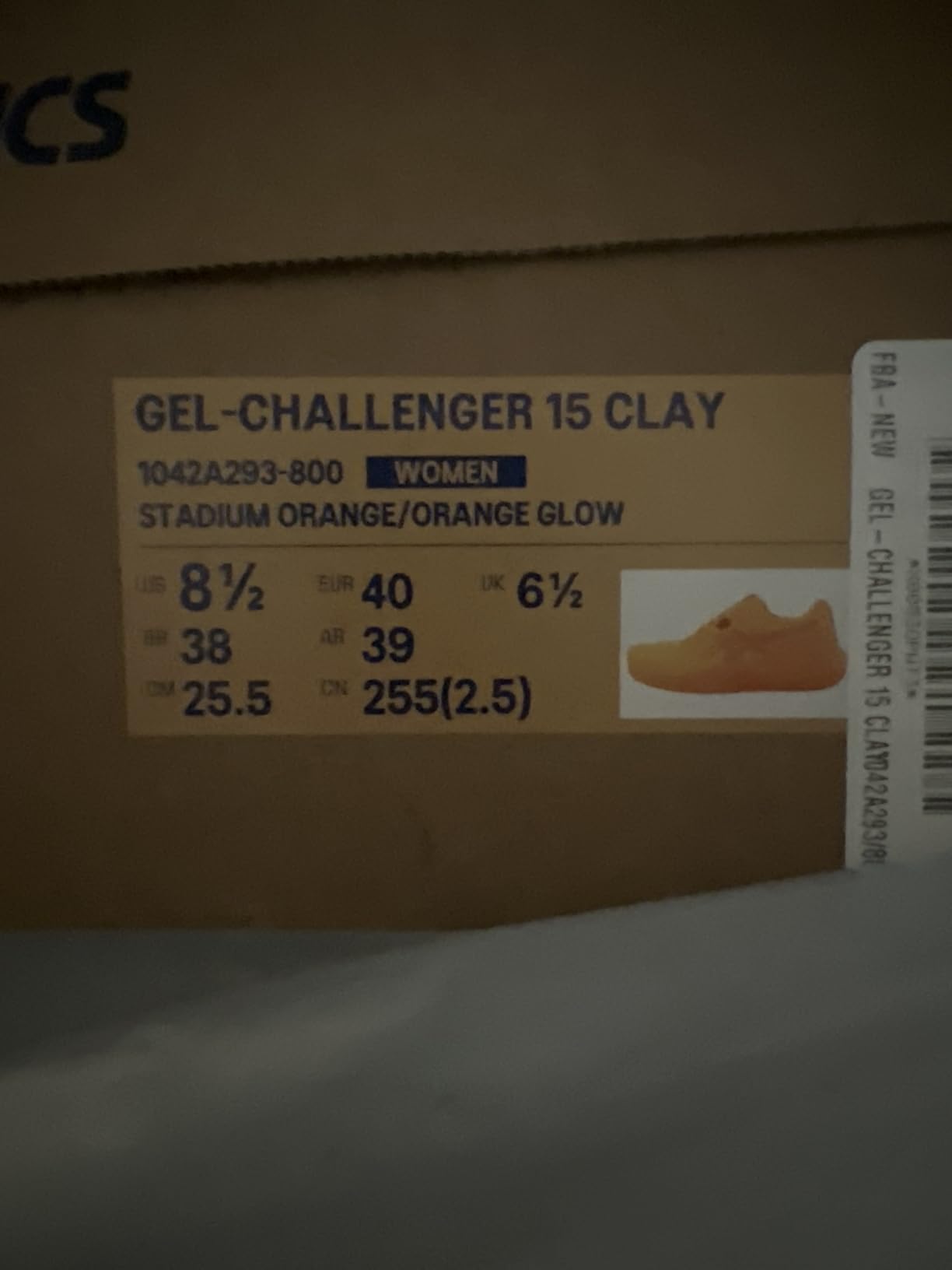 ASICS Men's Gel-Challenger 15 Clay Tennis Shoes customer photo 2