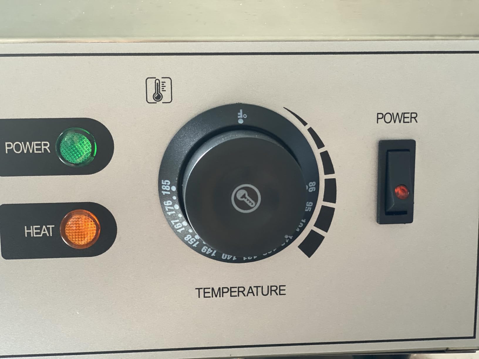 1000W Electric Chocolate Tempering Machine, Commercial Chocolate Melter with 2 Cylinders, Water Bath Heating, Adjustable Thermostat & Indicator Light, Stainless Steel Chocolate Warmer customer photo 2