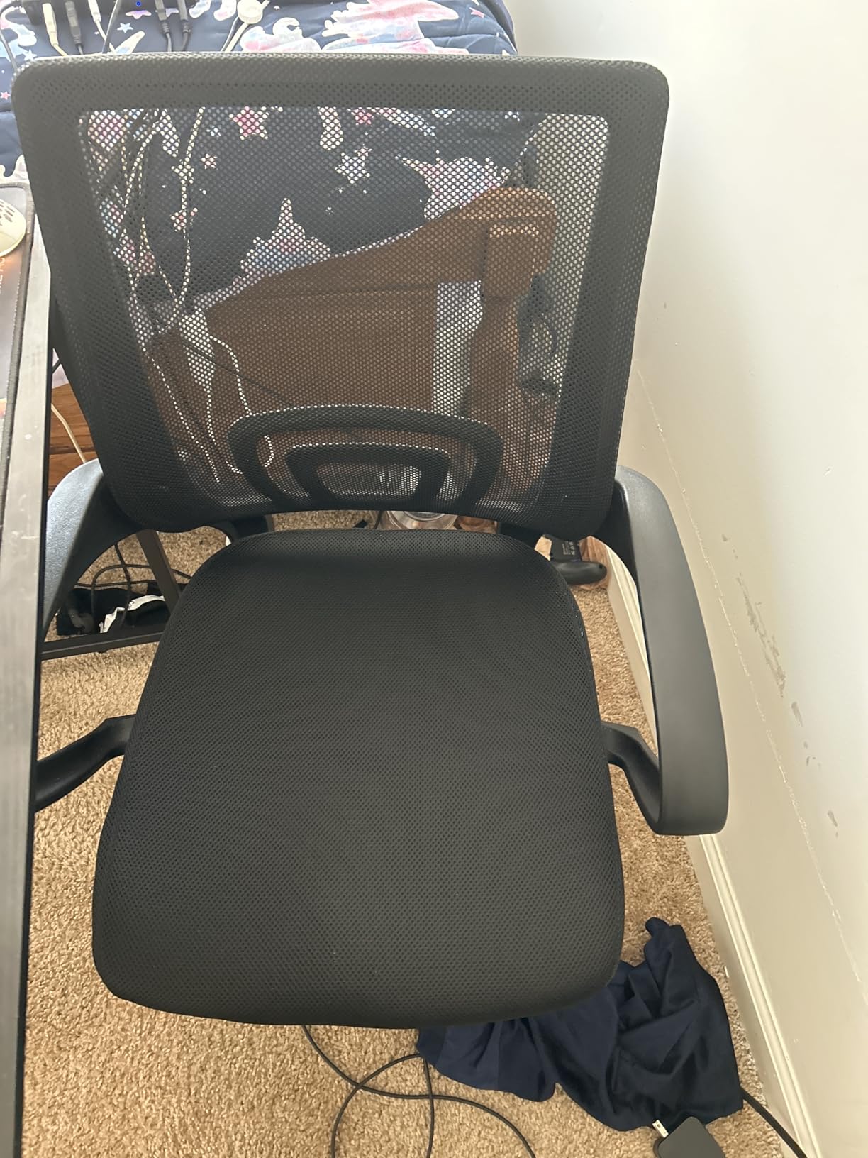 Magshion Ergonomic Office Chair 10 Pack, Mid-Back Mesh Desk Chair, Black customer photo 2