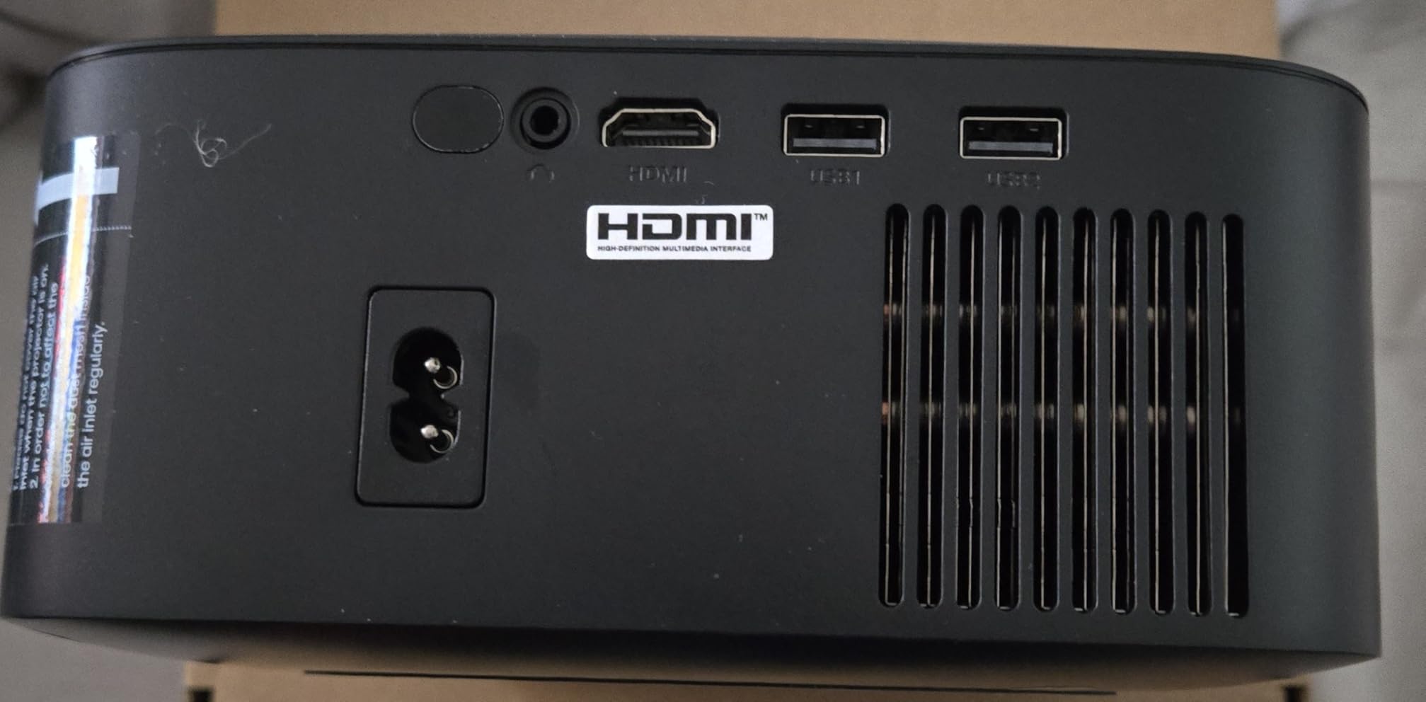 HAPPRUN 1500 ANSI 4K Decoding Outdoor Projector with Official Google TV customer photo 2
