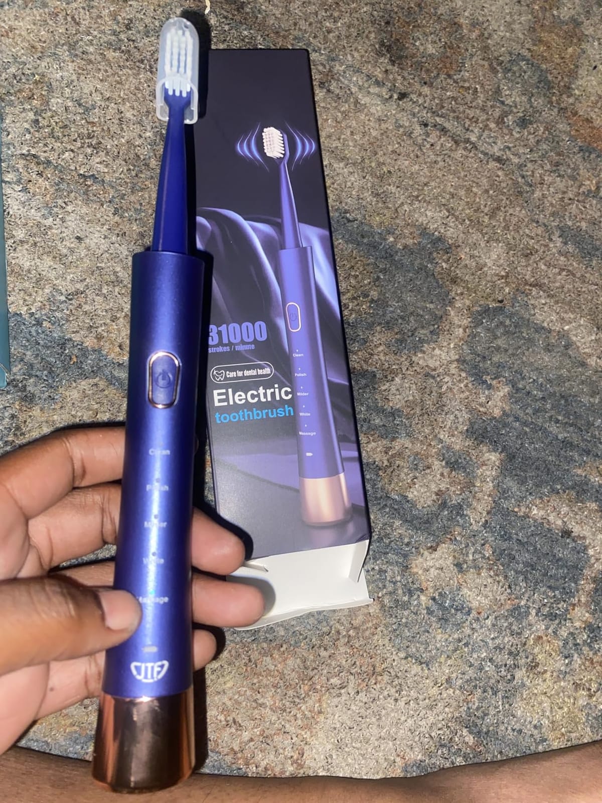 JTF Orthodontic Electric Toothbrush for Braces: 6 U-Shaped Soft Brush Heads, 5 Brushing Mode, 2Min Timer, IPX7 Waterproof, Deep Oral Clean, Rechargeable Sonic Toothbrushes for Tooth with Dental Device customer photo 1