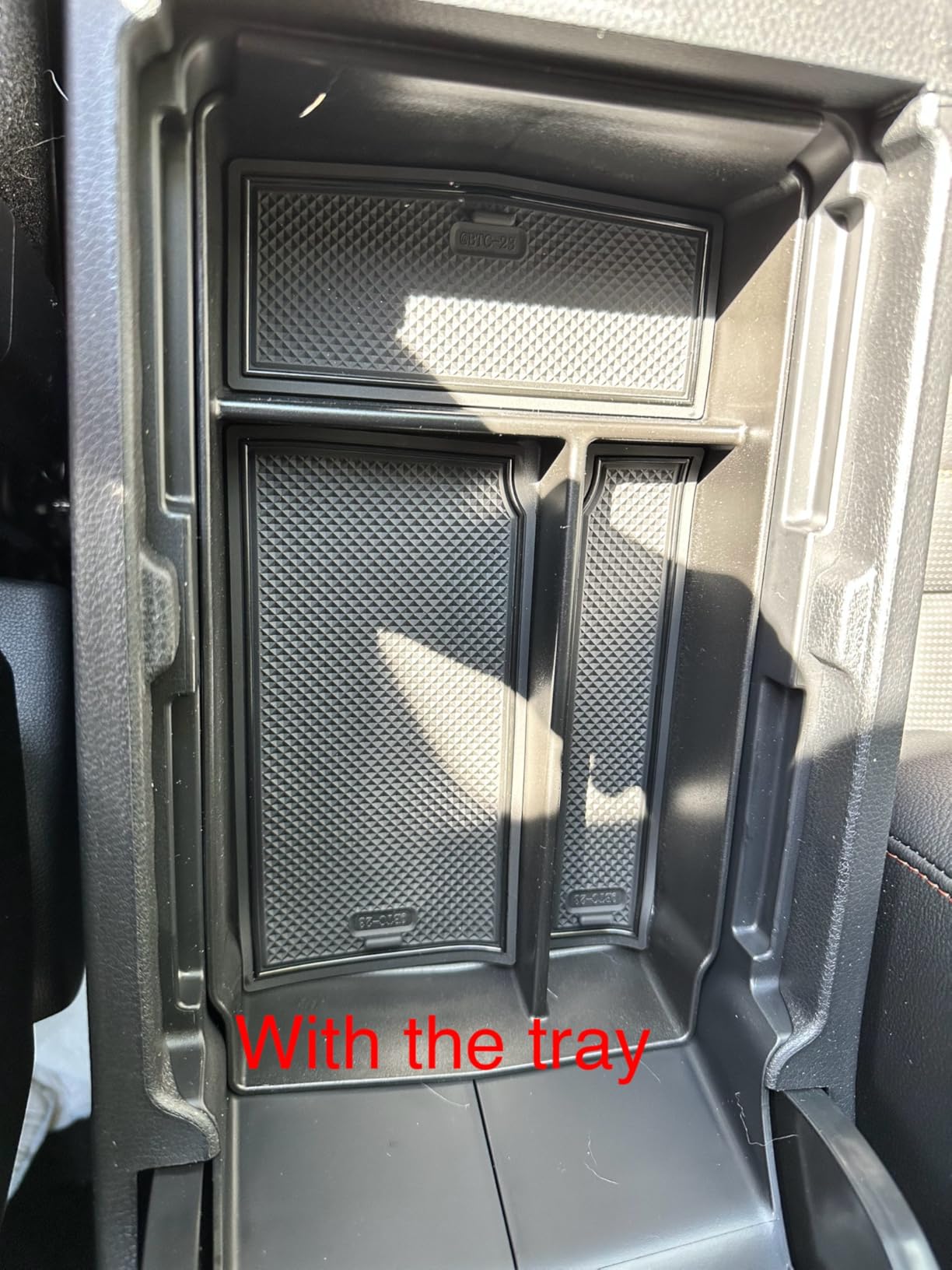 Center Console Organizer Armrest Tray for Honda CRV 2023-2026 customer photo 1