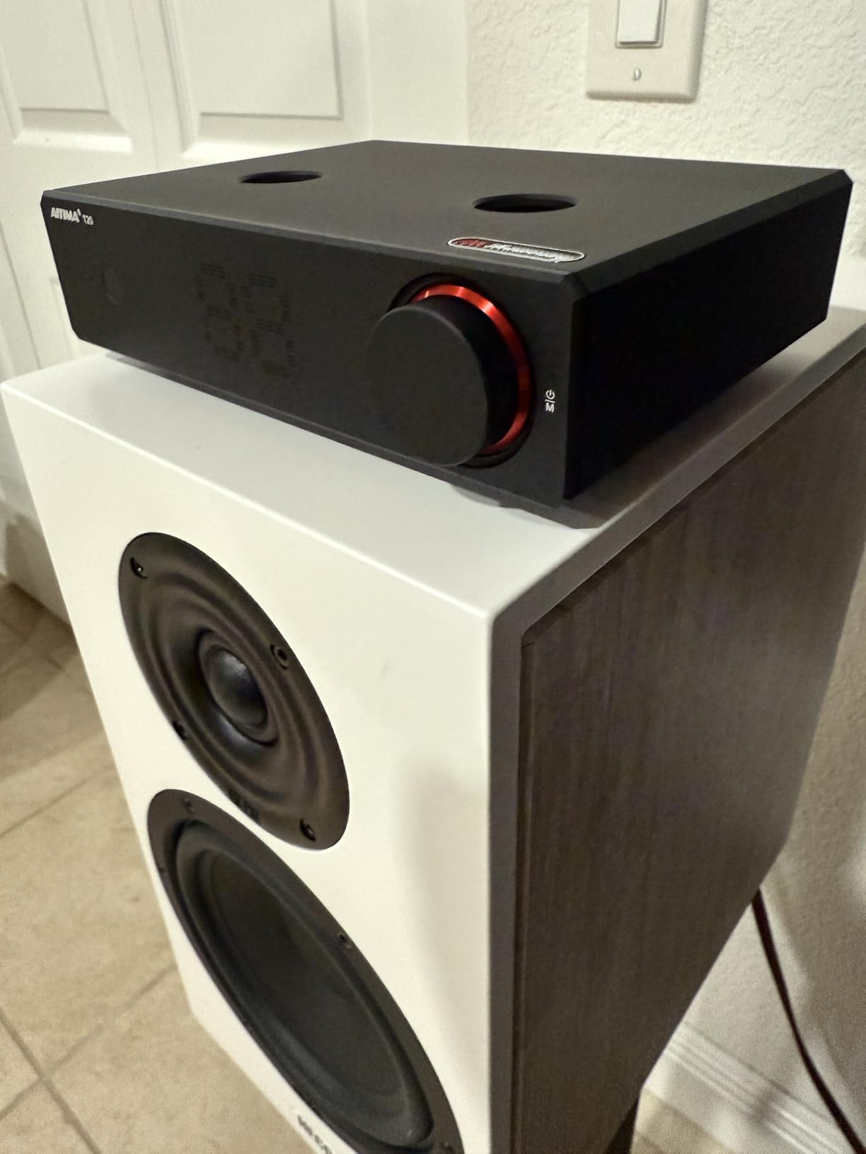 AIYIMA T20 Fully Balanced ECC83 Tube Preamplifier for Home Audio,XLR/RCA customer photo 2