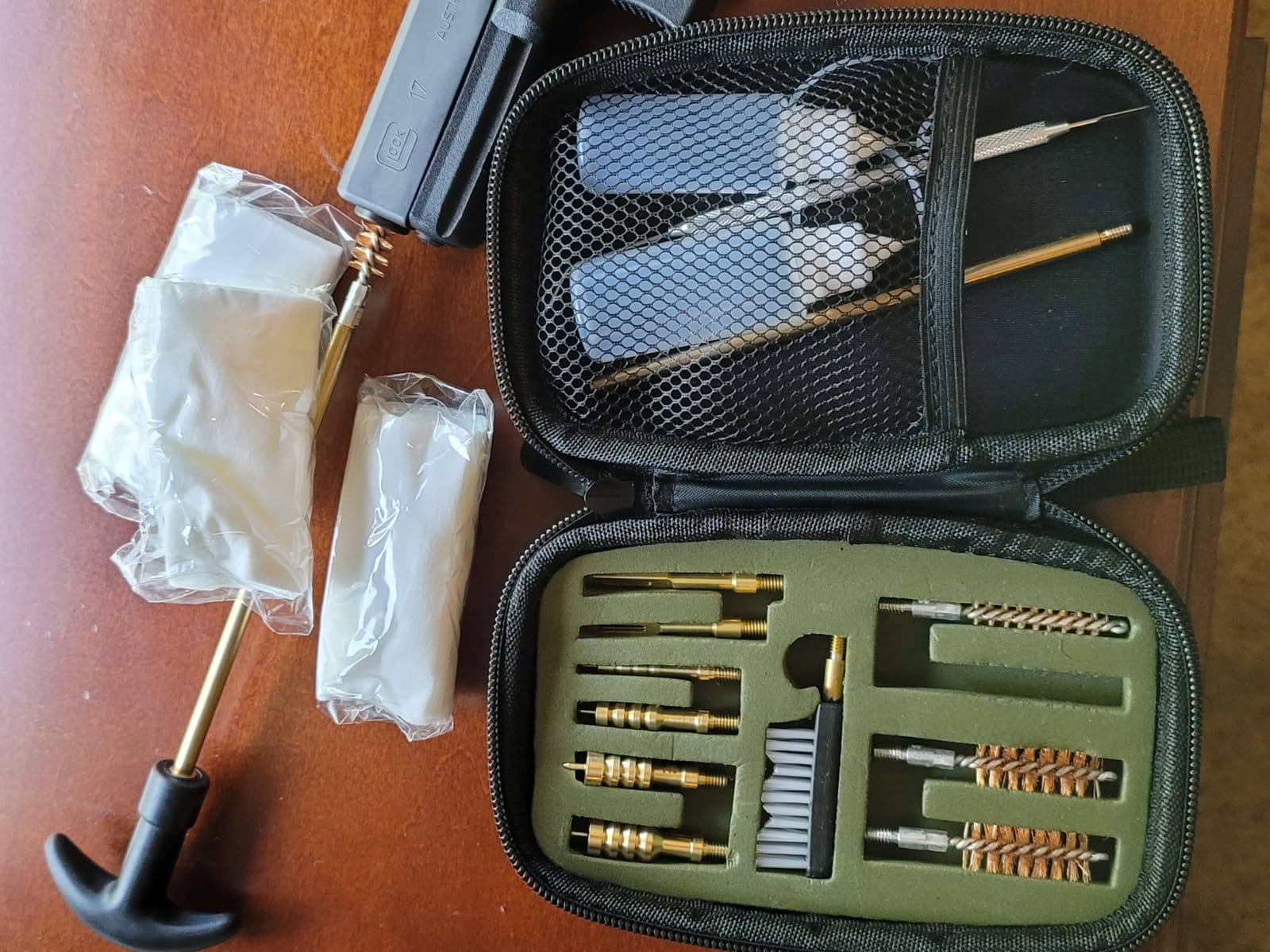 GLORYFIRE Gun Cleaning Kit for Pistols with Compact Case, Multiple Options customer photo 1