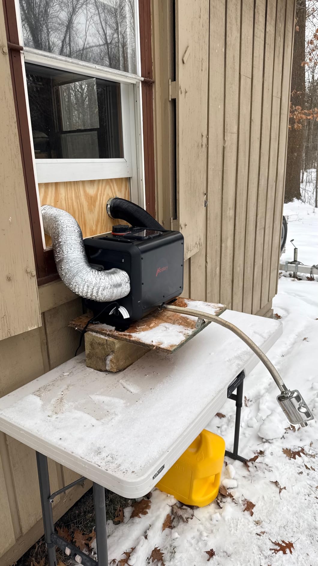 8KW Diesel Heater, All in One 7.5L Toolbox MAX Diesel Air Heater 110/12/24V Parking Heater with App Control, Wireless Temperature Sensing and Altitude Mode for RV Garage Camper 2025 Upgraded customer photo 2