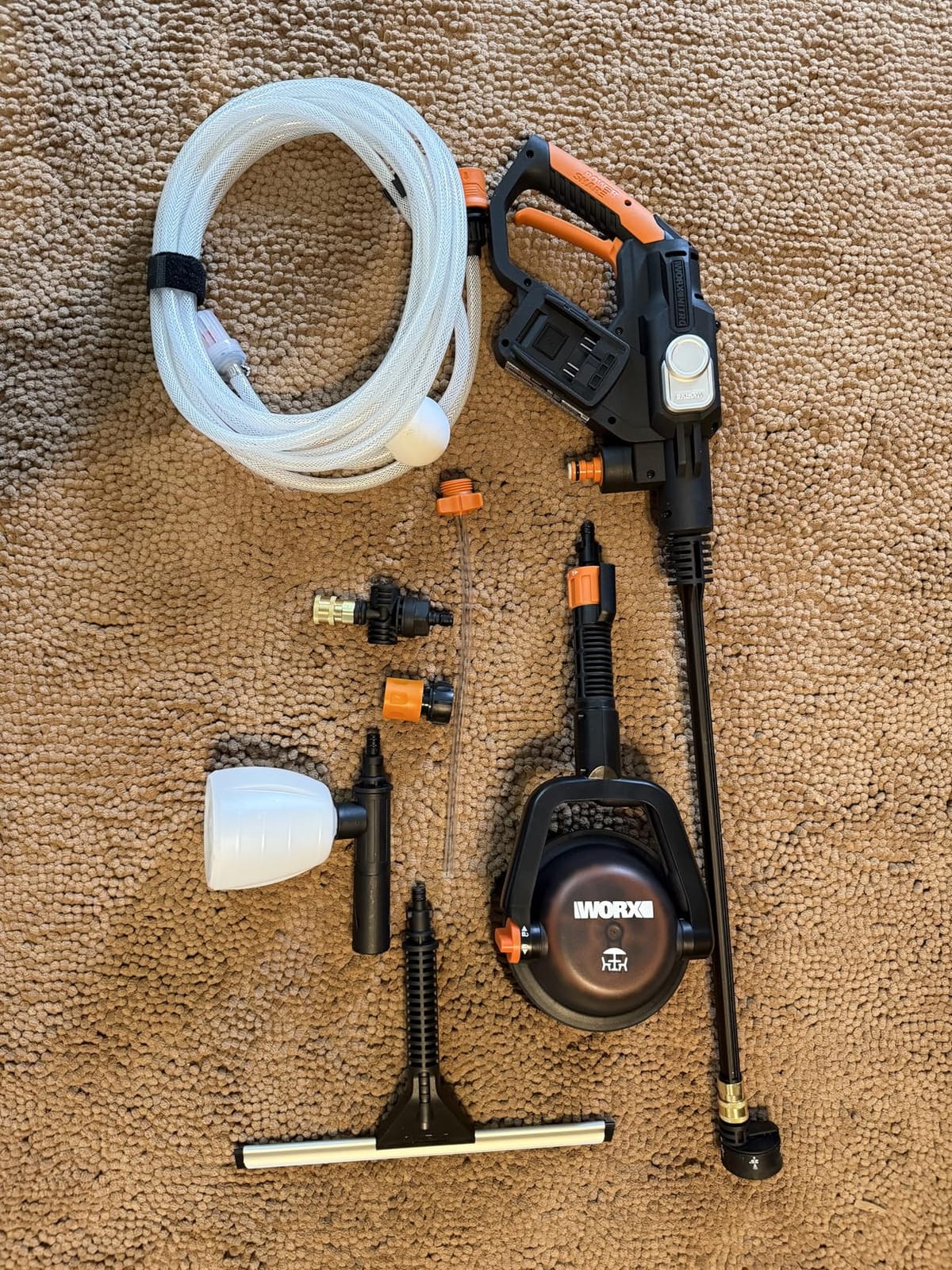 WORX Cordless Pressure Washer, 40V 800 PSI Power Washer, WG647 customer photo 2