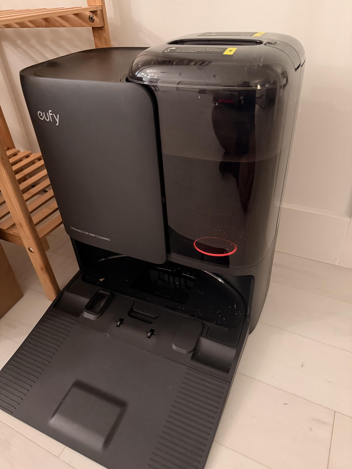 eufy E28 Robot Vacuum and Mop, 20,000 Pa, Portable Carpet Cleaning customer photo 2