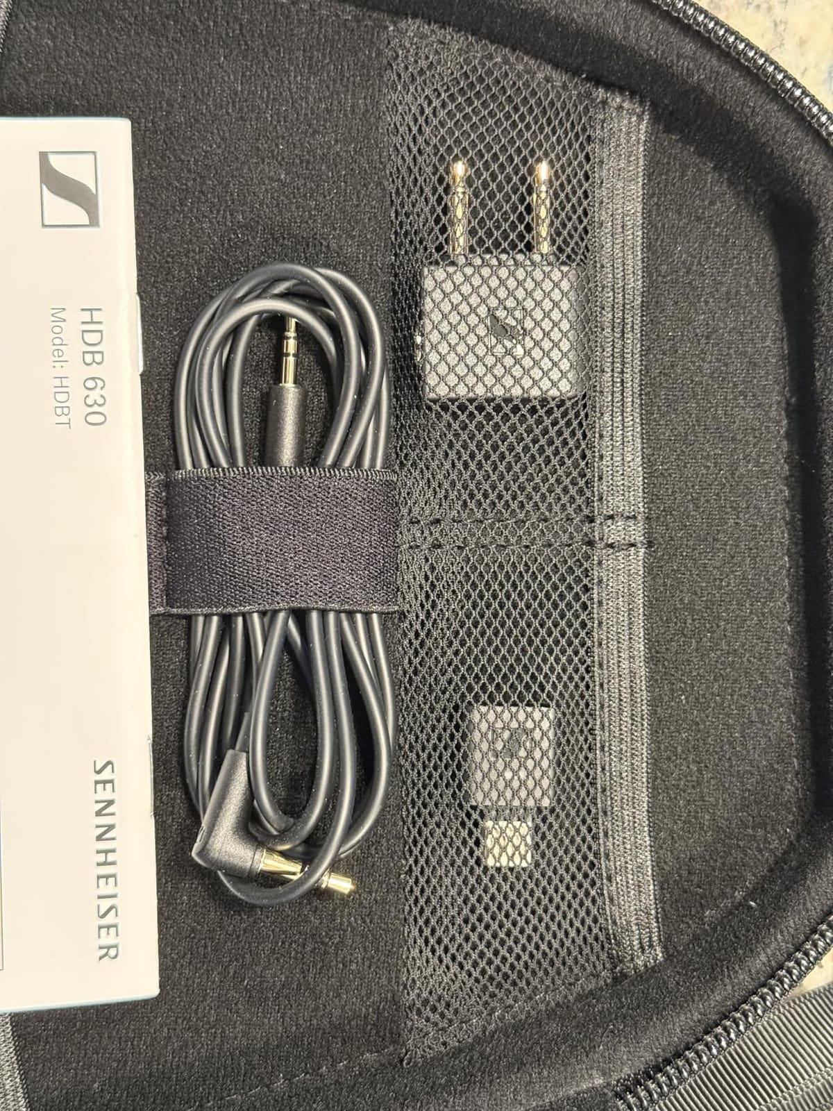 Sennheiser HDB 630 Wireless Audiophile Headphones with Incl. Hi-Res Dongle | Included BTD 700 for high resolution audio, parametric EQ in-app and crossfeed function. customer photo 1