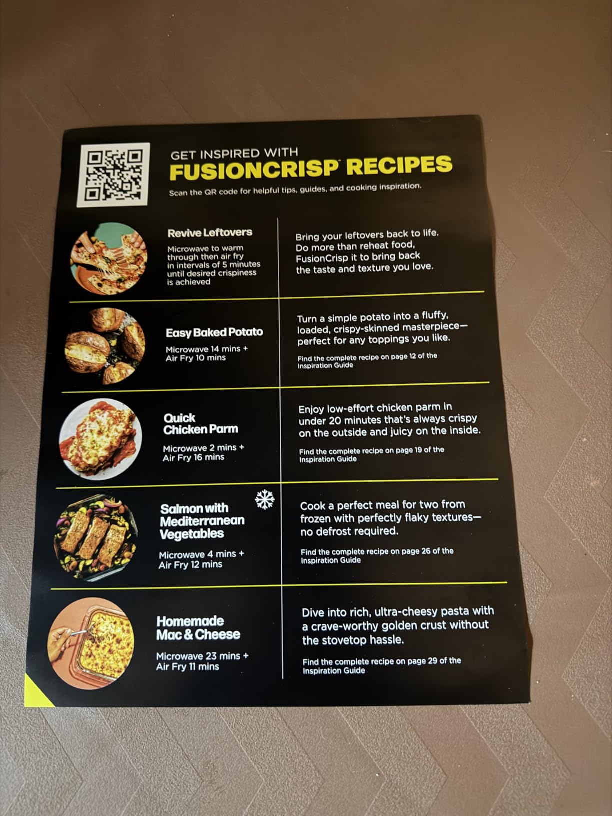 Ninja Crispi Microwave & Air Fryer with FusionCrisp, Silver, MW101 | Replaces a countertop microwave and air fryer with 14 functions; Fast 1000W microwave and powerful 1700W Ninja air fryer customer photo 2