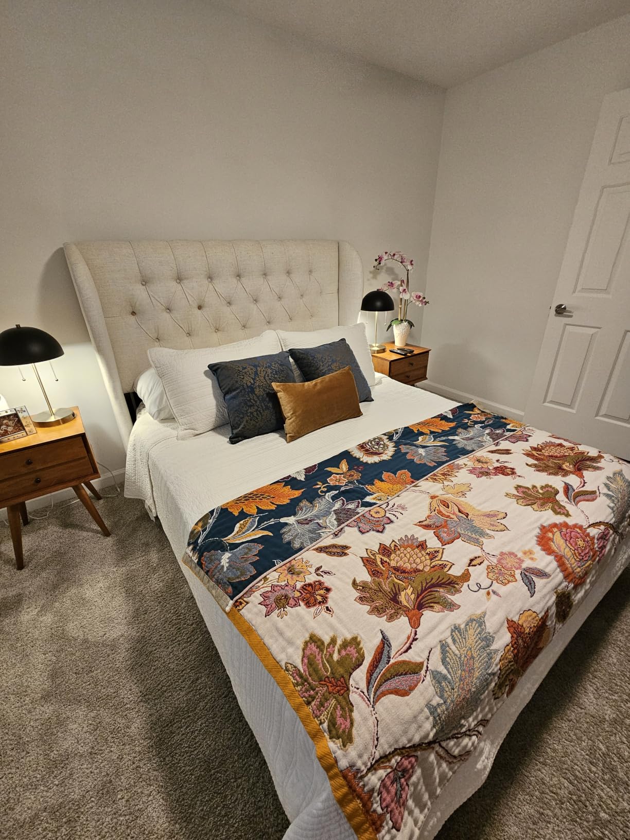 EVERGRACEHOME 100% Cotton Modern Lines Quilt Set Queen Size, Birch | Pre-Washed Soft Cotton, Striped Coverlet Bedspread, 3 Piece Lightweight Bedding Set for All Season, with 2 Pillow Shams customer photo 2