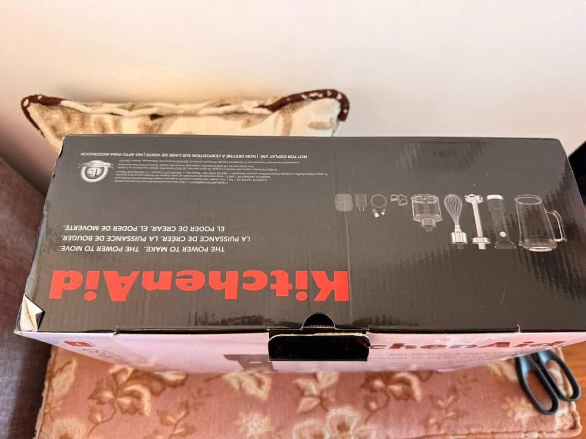 KitchenAid Go Cordless Hand Blender w/Accessories, battery included,KHBRV75 customer photo 2