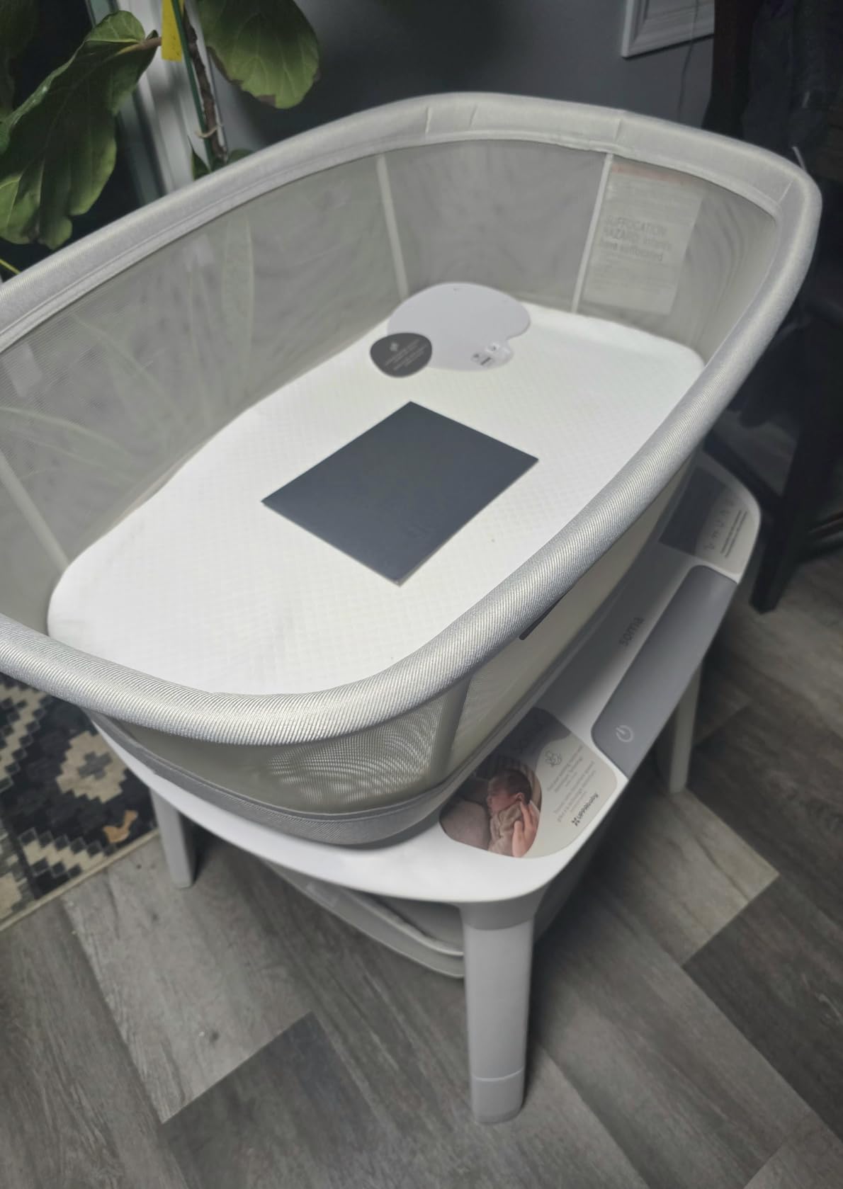 UPPAbaby Soma Smart Bassinet with MotionSync, Mattress, Sheet & Storage customer photo 1