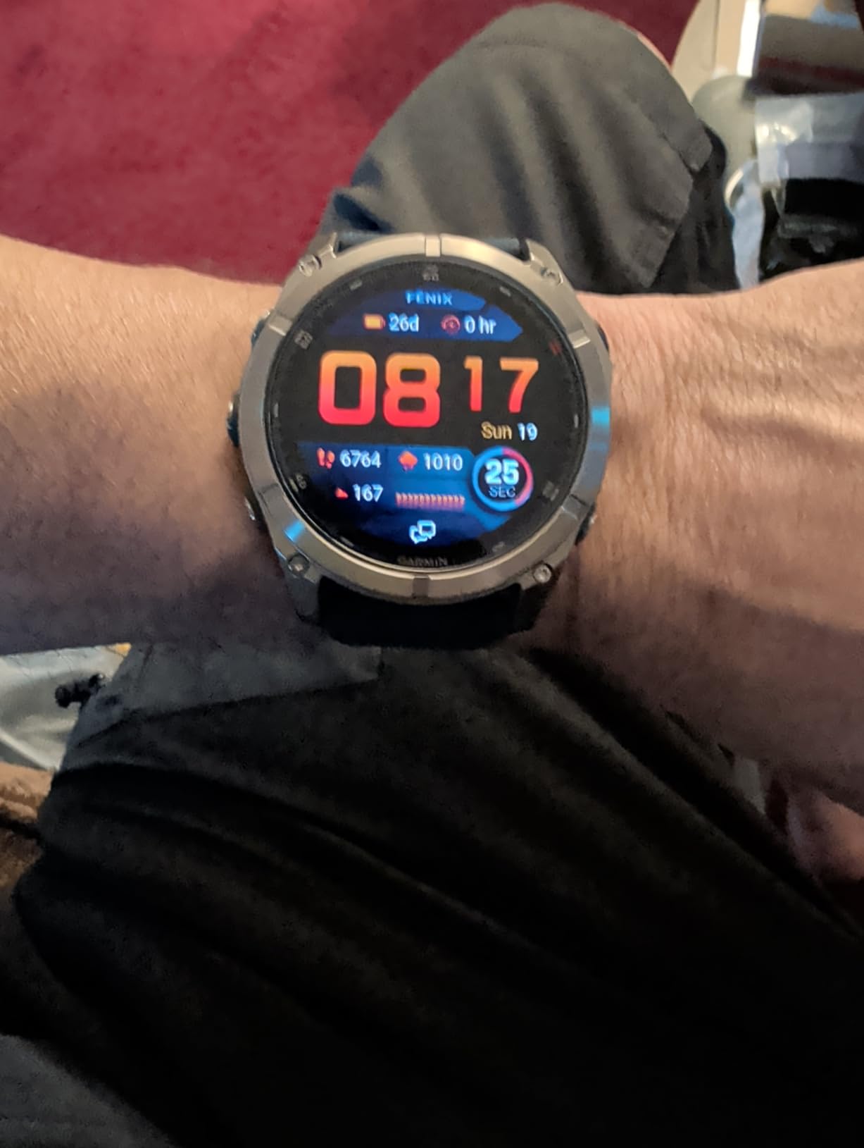 Garmin fēnix® 8 Pro, 51mm, Sapphire, DLC Titanium, Black/Pebble Gray customer photo 2